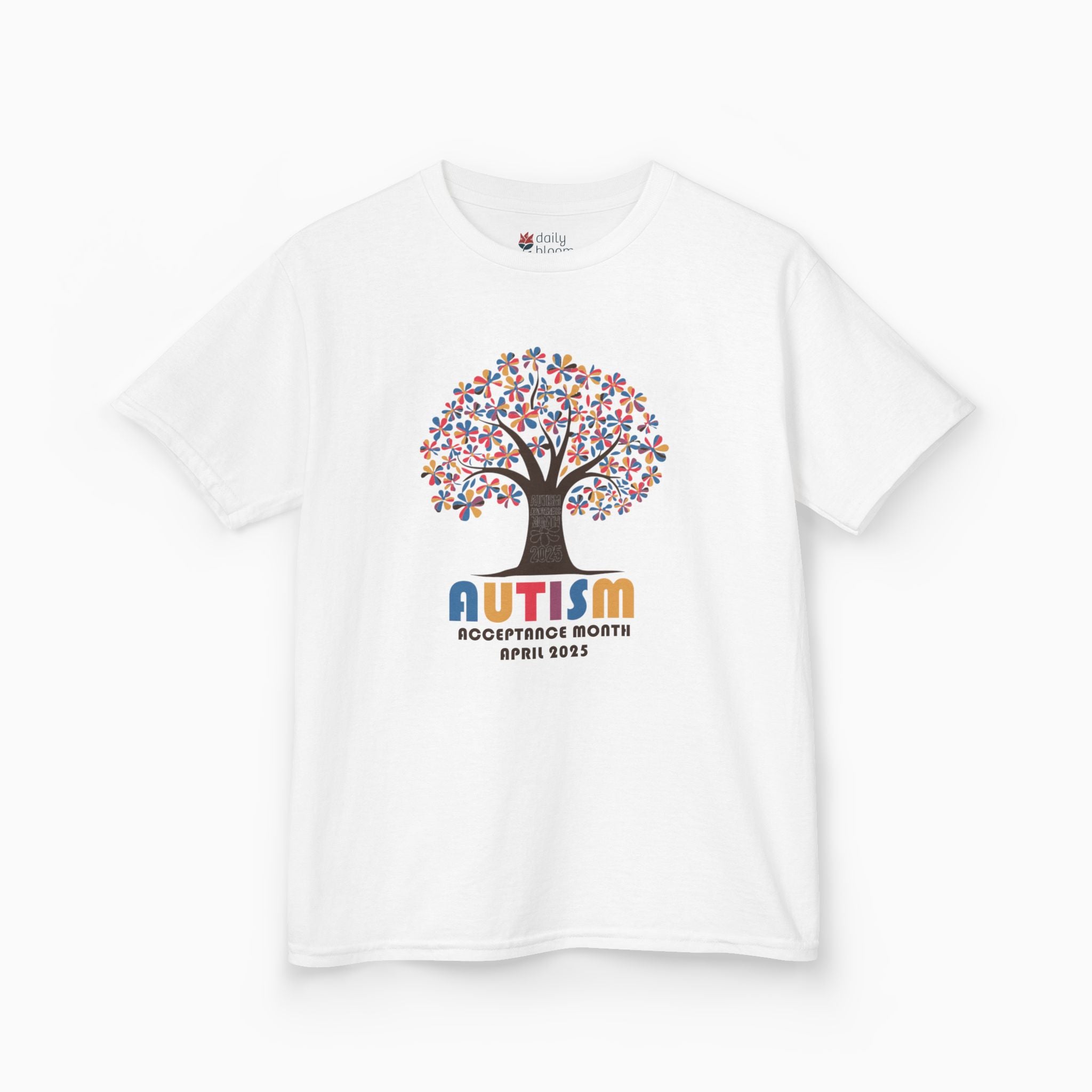 Autism Awareness 2025 - Tree of Acceptance Youth T-Shirt