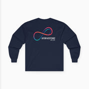 Autism Awareness 2025 - Loop of Acceptance Long Sleeve Tee