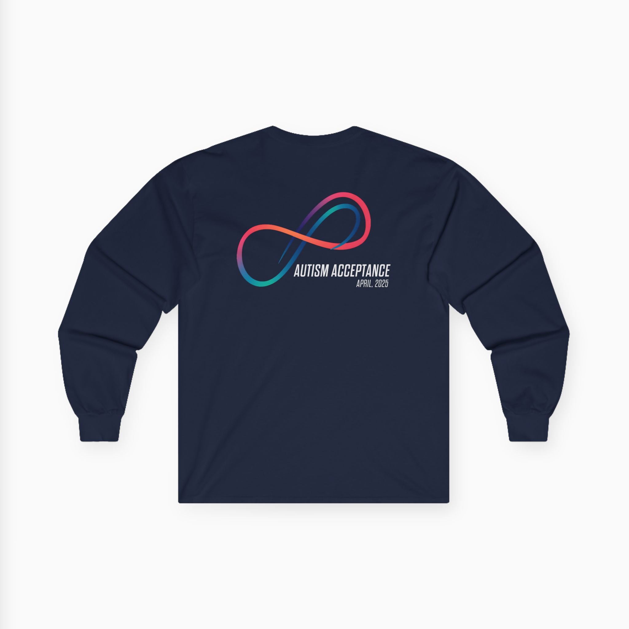 Autism Awareness 2025 - Loop of Acceptance Long Sleeve Tee