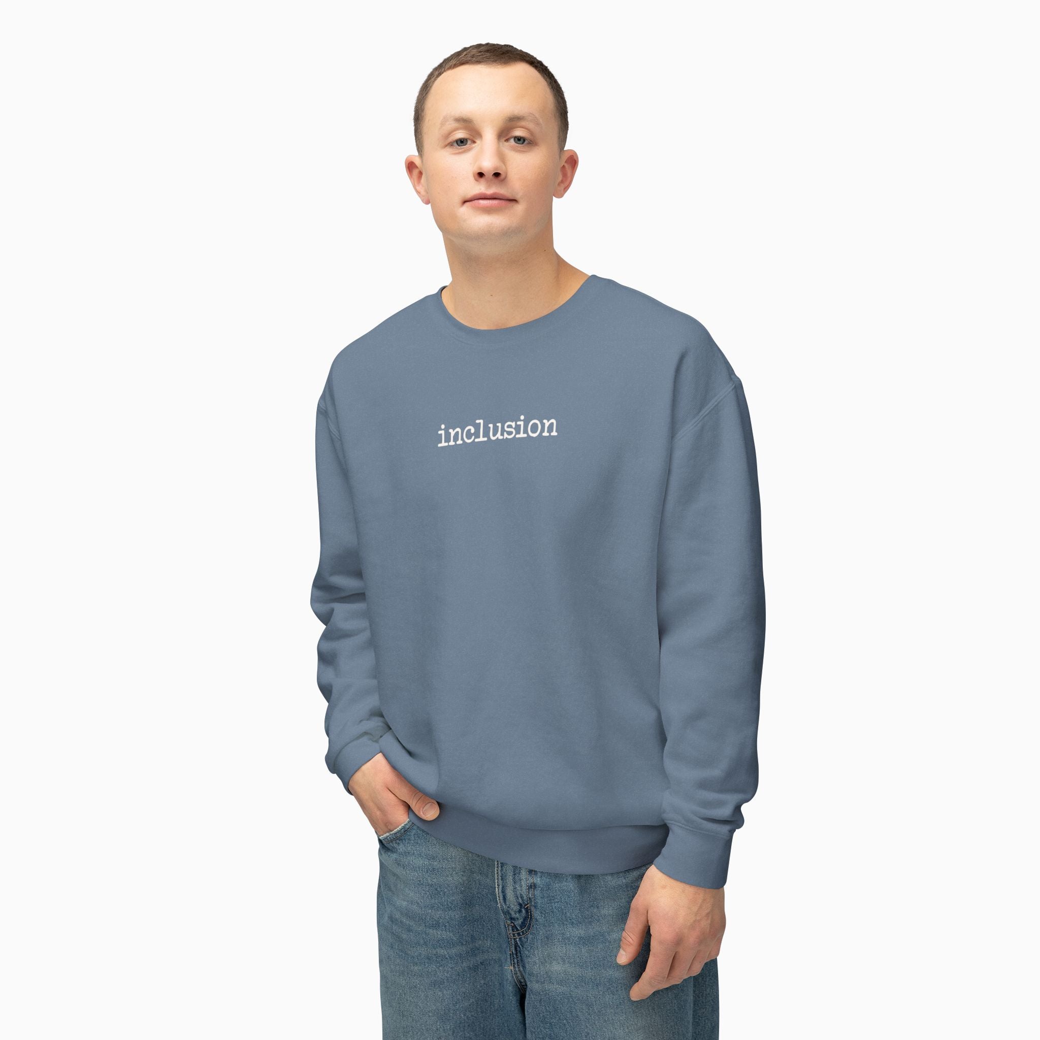 Inclusion Statement Comfort Colors Lightweight Sweatshirt