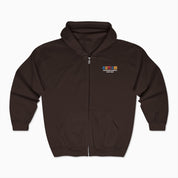 Autism Awareness 2025 - Tree of Acceptance Zip Up Hoodie