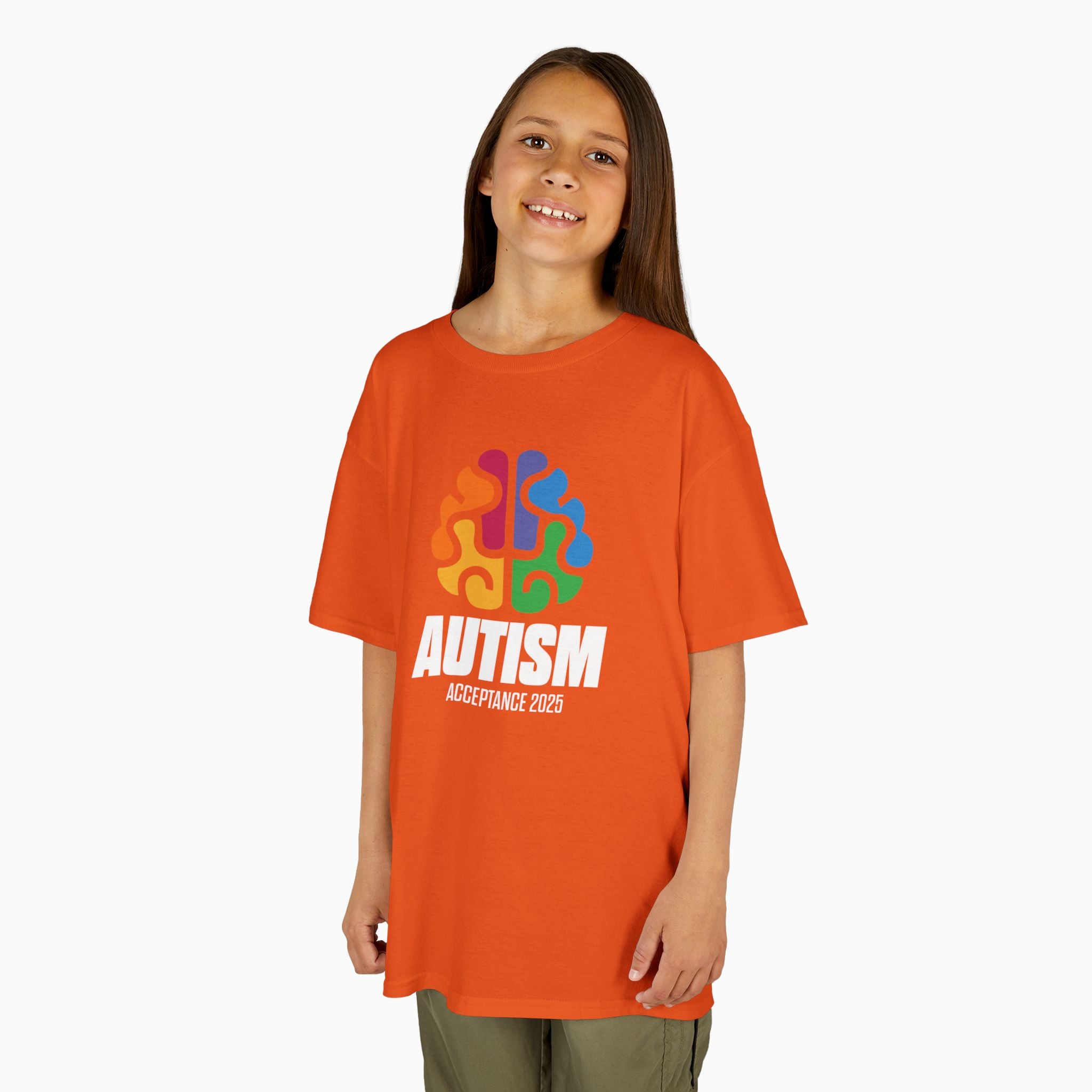 Autism Awareness 2025 - Brainbow Youth T-Shirt