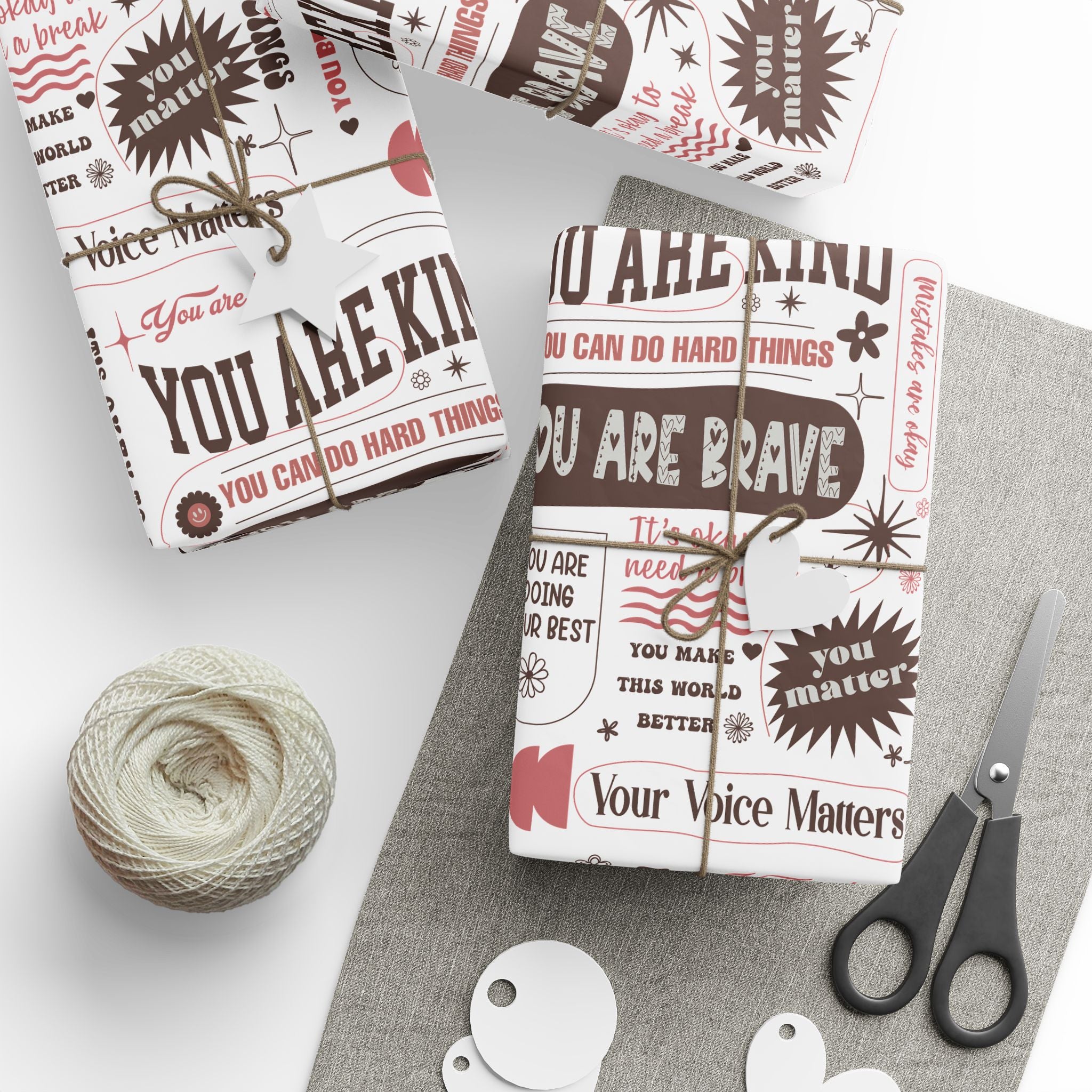 Affirmations Wrapping Paper