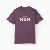 Autism Mom College Comfort Colors Tee