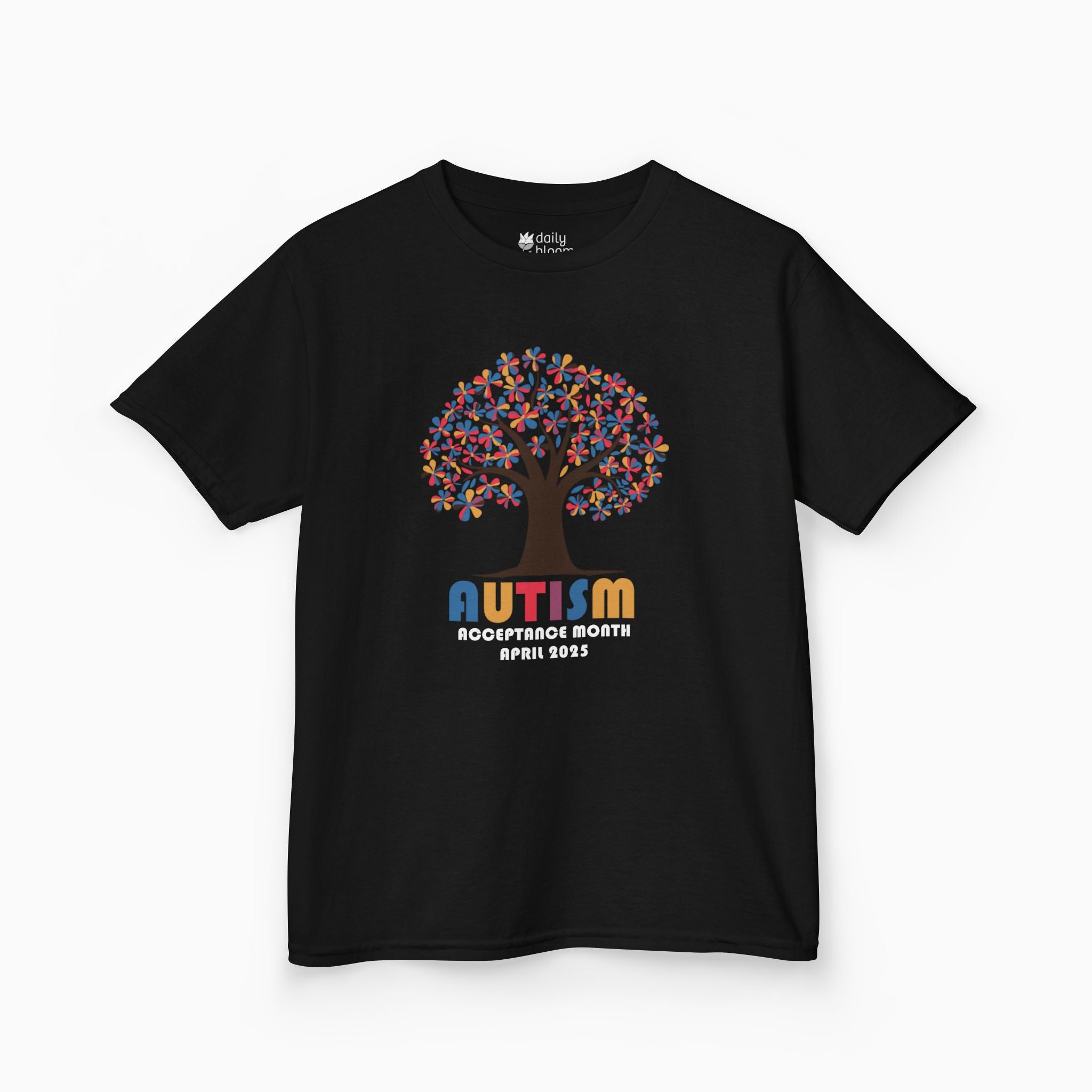 Autism Awareness 2025 - Tree of Acceptance Youth T-Shirt