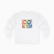 Autism Grunge Infinity Rainbow Long Sleeve T-Shirt