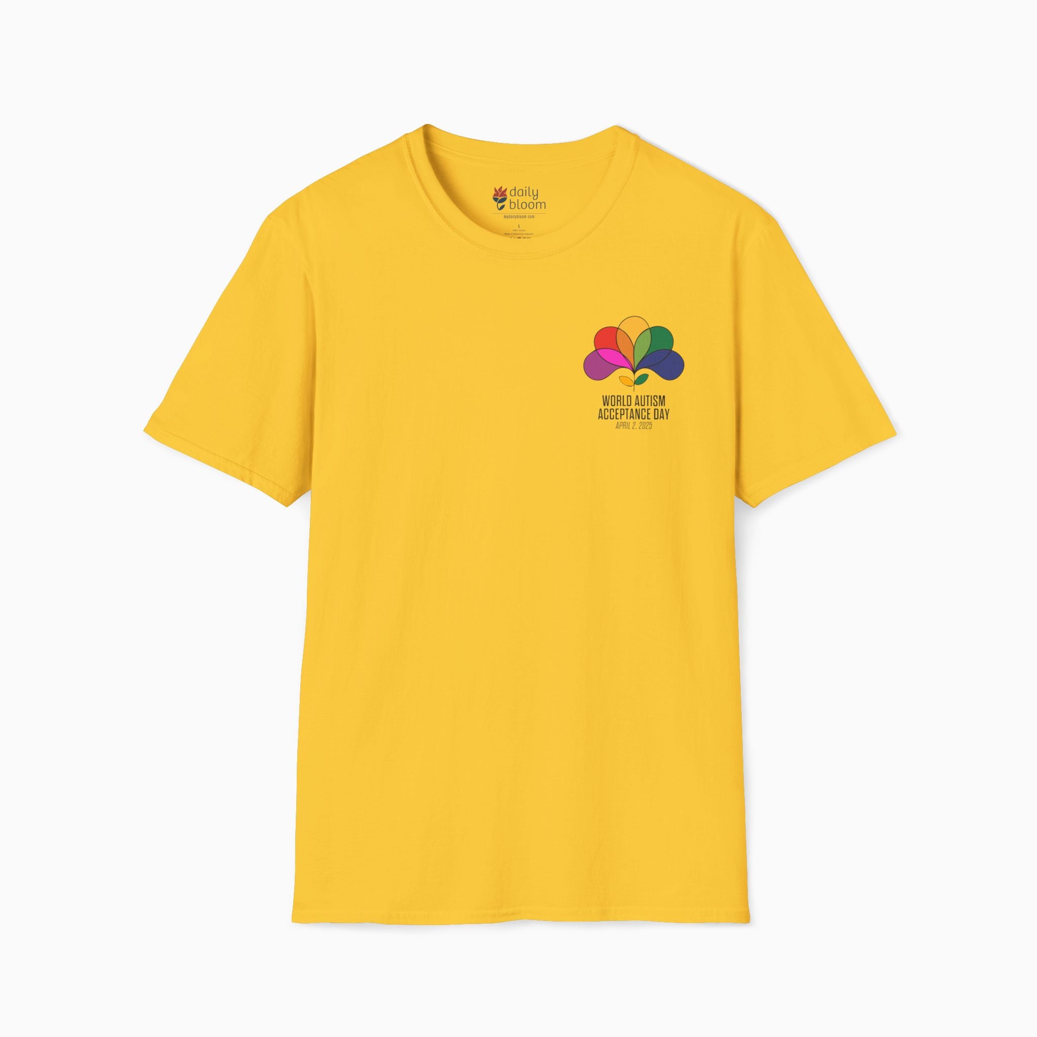 Autism Awareness 2025 - Spectrum in Bloom T-Shirt