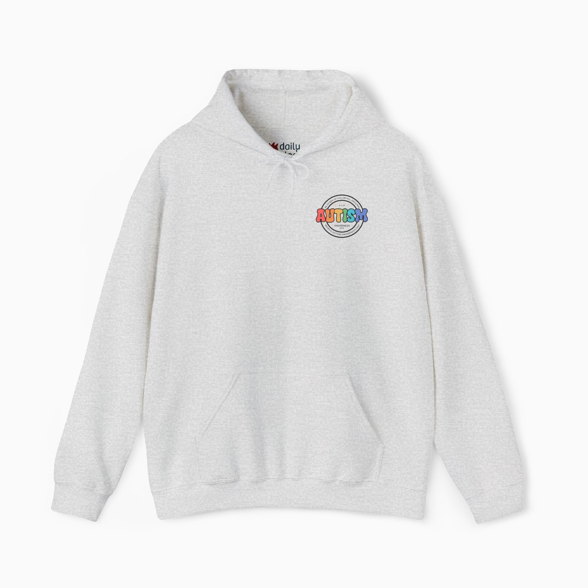 Autism Awareness 2025 - Blooms of Color All Around Hoodie