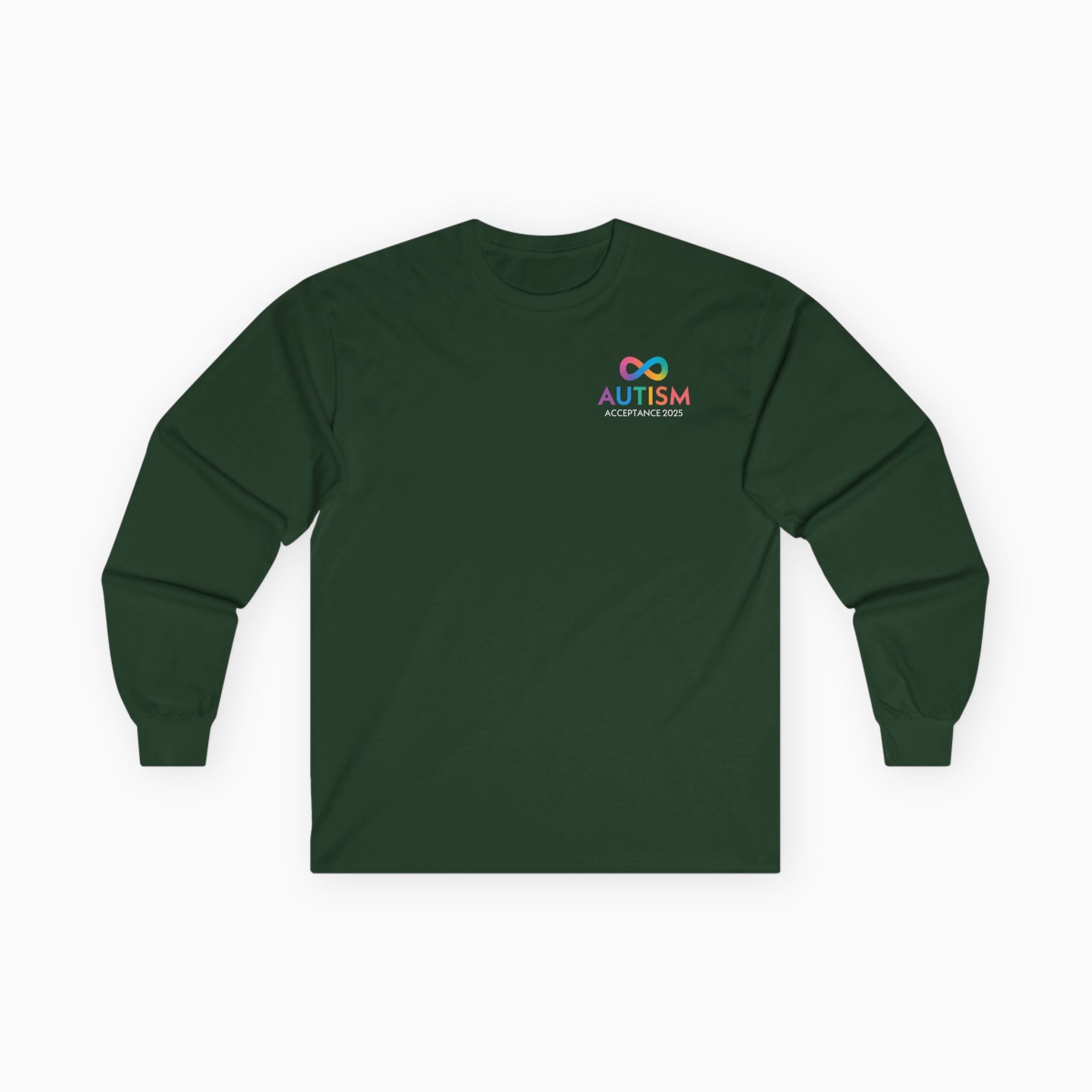 Autism Awareness 2025 - Infinity Acceptance Long Sleeve Tee