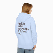 Autism Didn't Destroy Us Comfort Colors Lightweight Hoodie