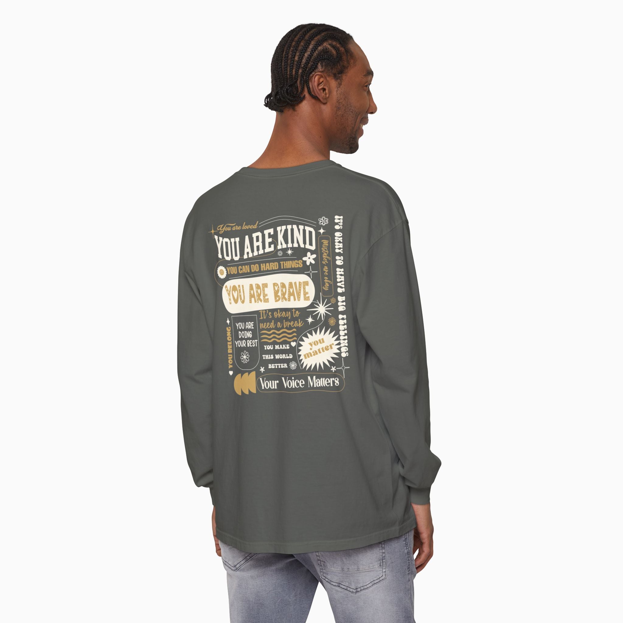 Together We Bloom Comfort Colors Long Sleeve T-Shirt