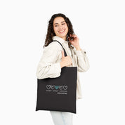 Accept Adapt Advocate Love Hearts Tote Bag