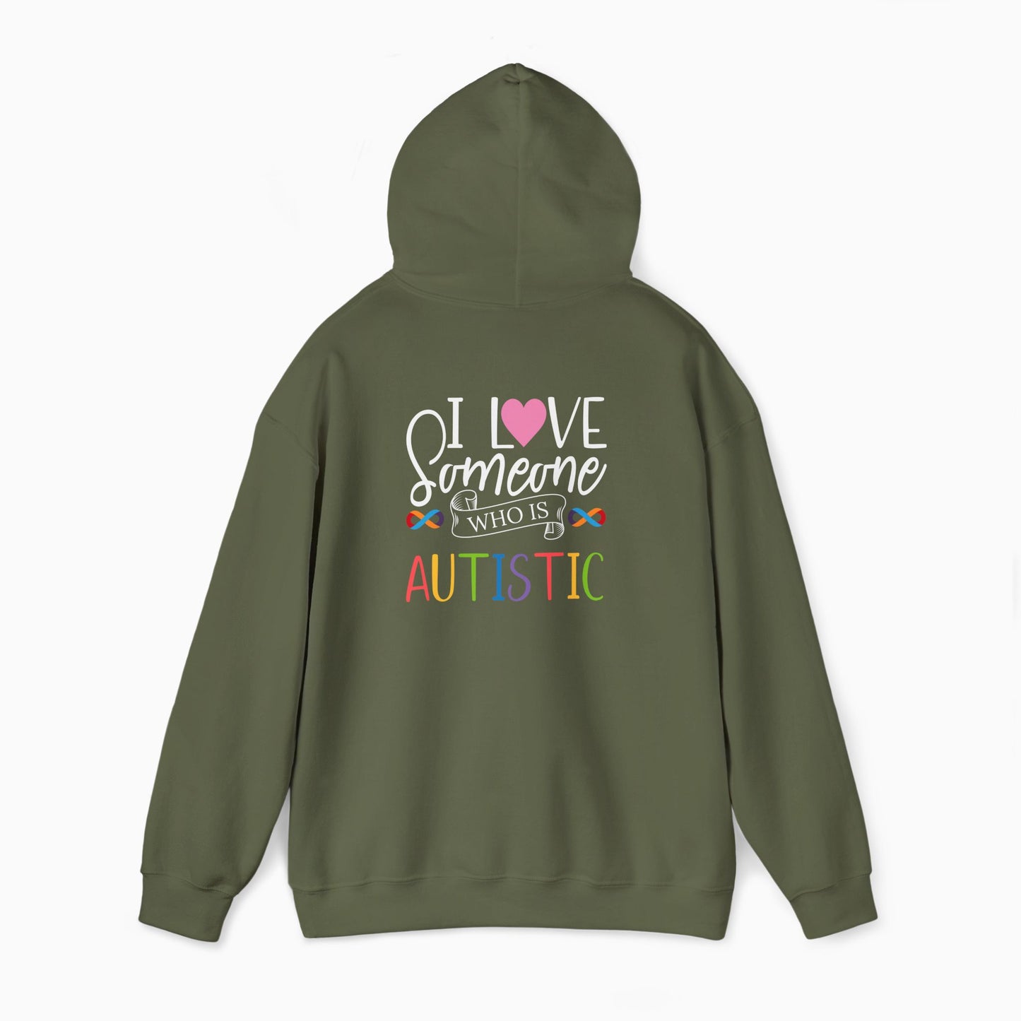 I Love Someone Who Is Autistic Hoodie