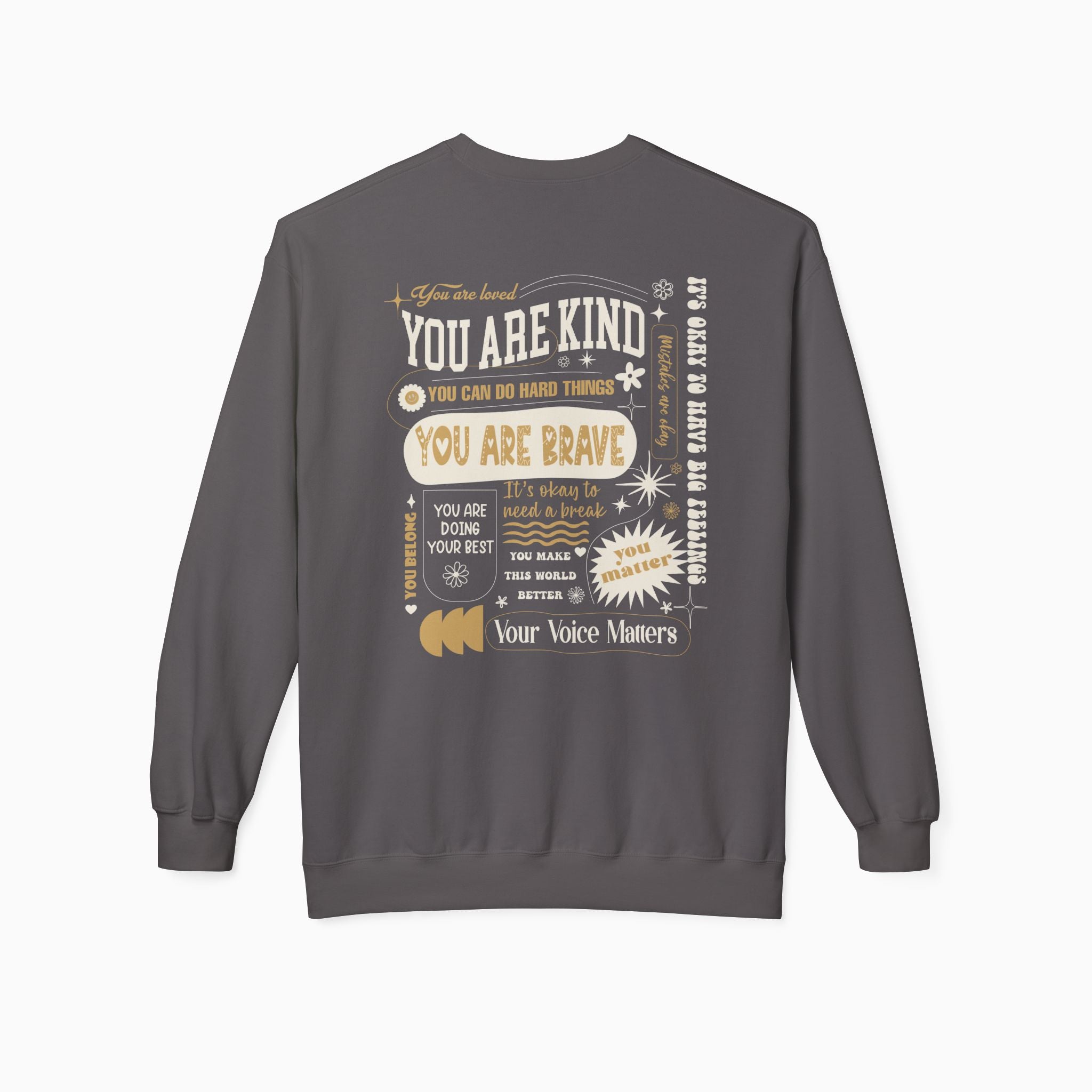 Together We Bloom Tag Free Sweatshirt