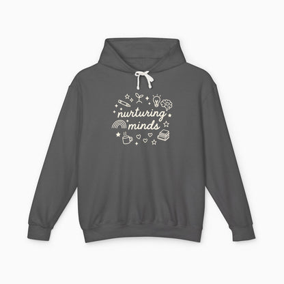 Nurturing Minds Comfort Colors Lightweight Hoodie