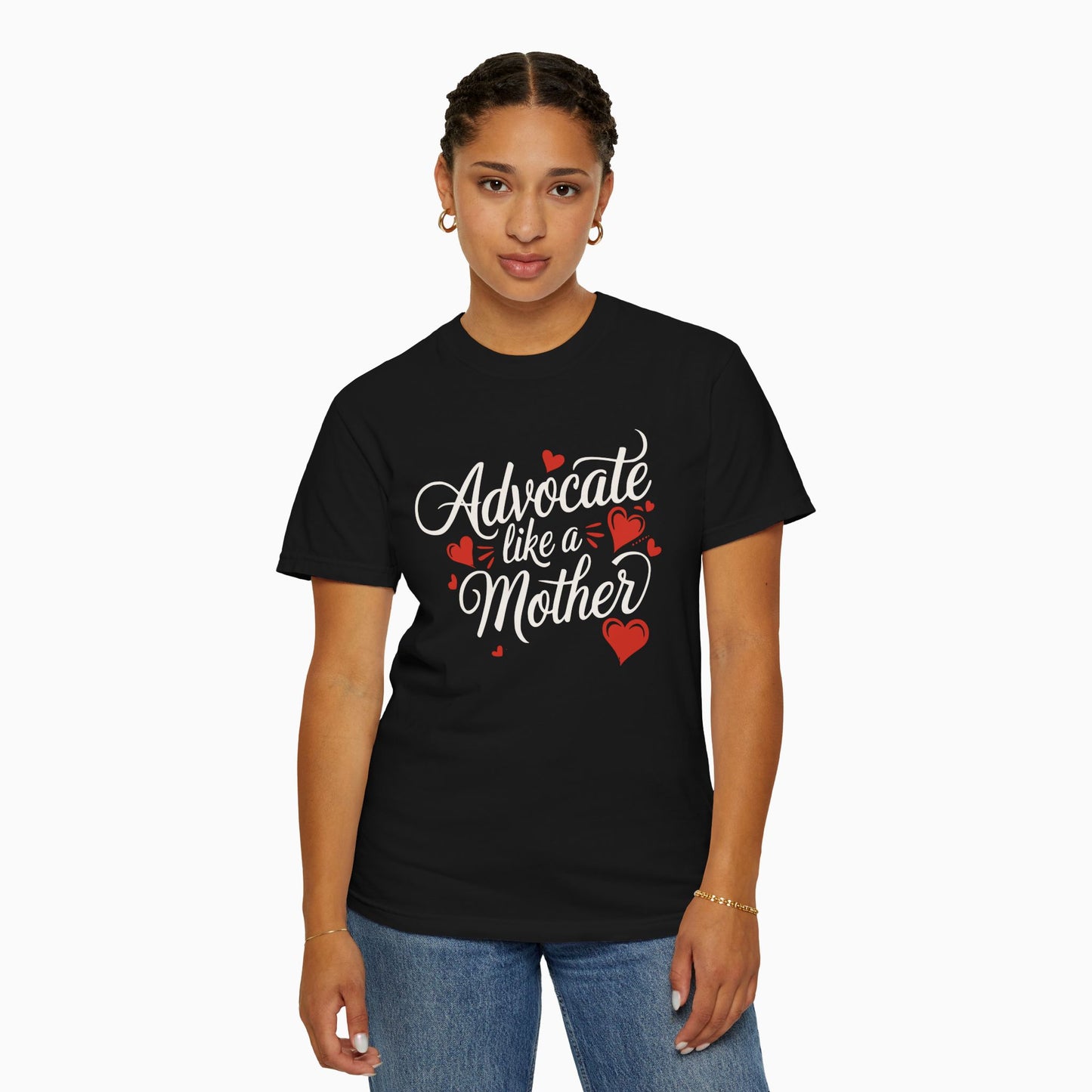 Advocate Like A Mother Comfort Colors Tee