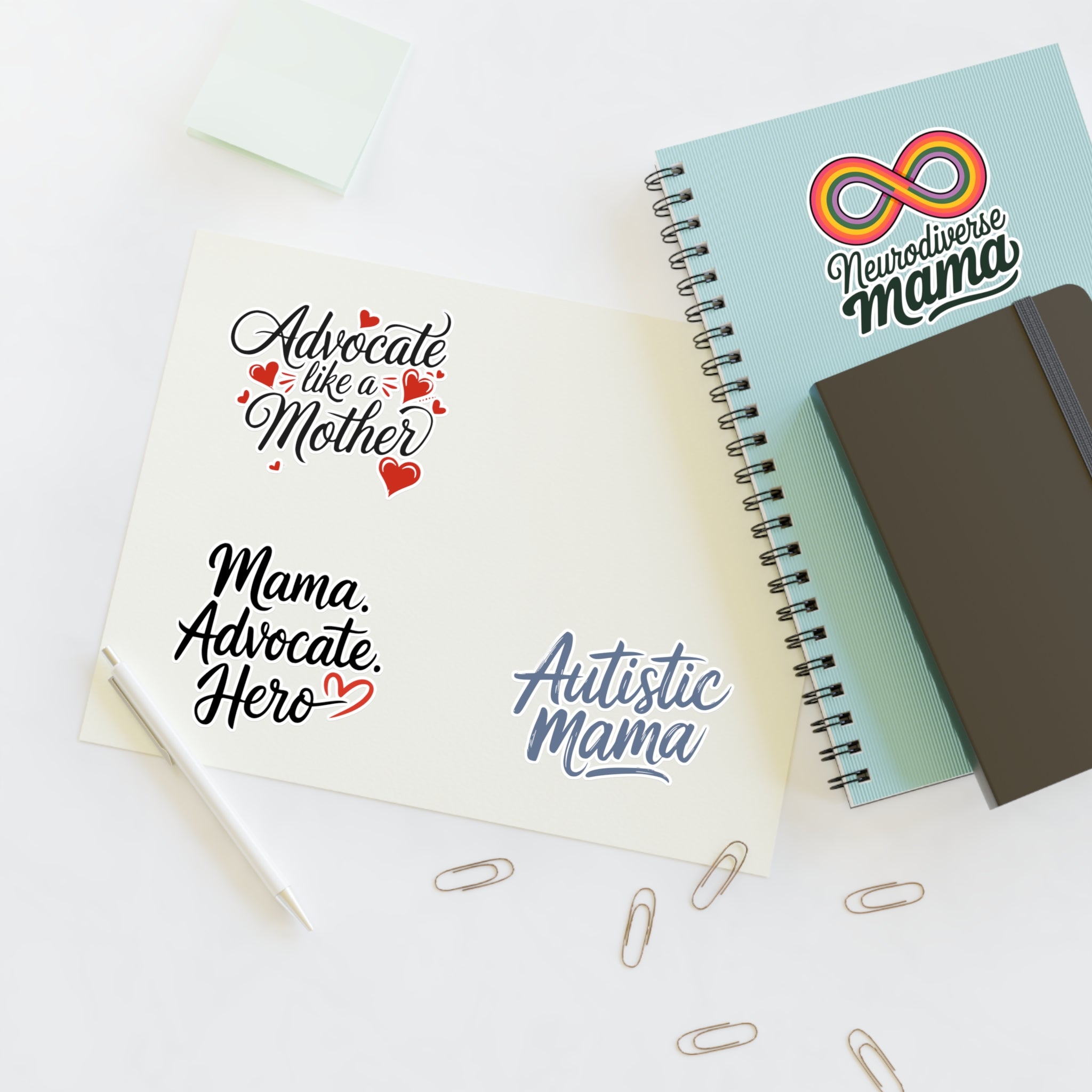 Mother's Day 2025 - Advocacy Mama Vinyl Sticker Sheet