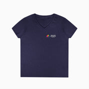 Autism Awareness 2025 - Spectrum in Bloom Ladies V-Neck T-Shirt