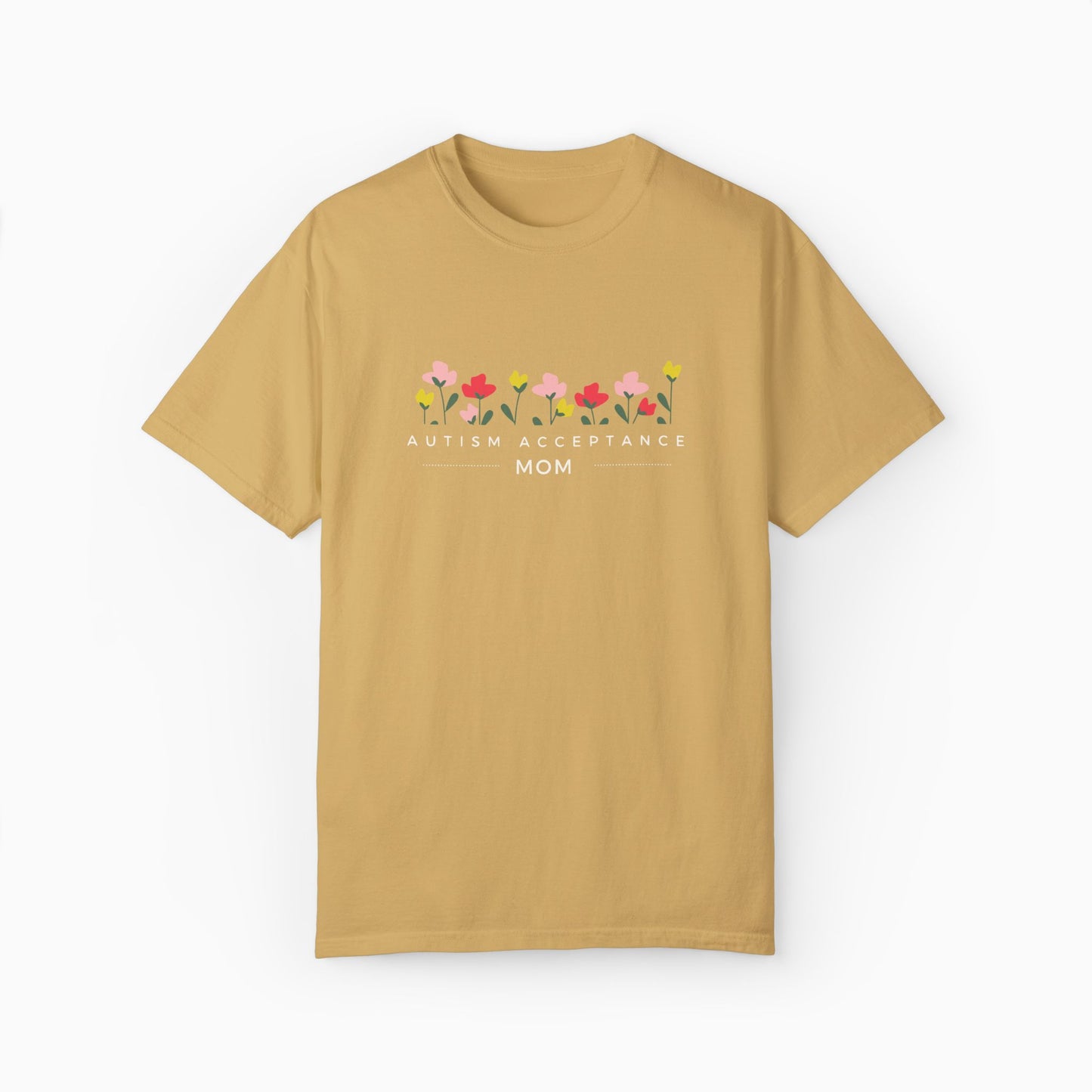 Autism Acceptance Mom Comfort Colors Tee