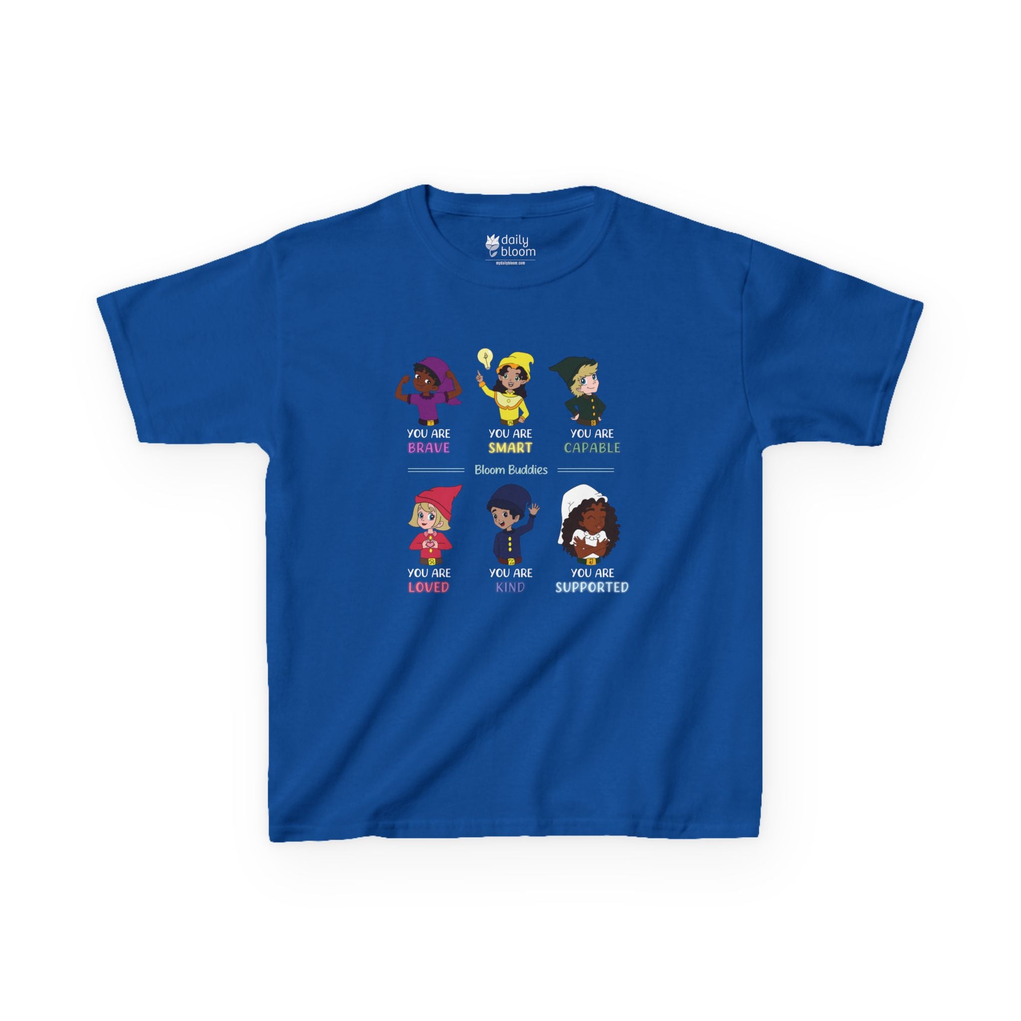 Bloom Buddies Affirmations Youth T-Shirt