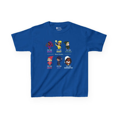 Autism Kids clothes - Bloom Buddies Affirmations Youth T-Shirt - Daily Bloom