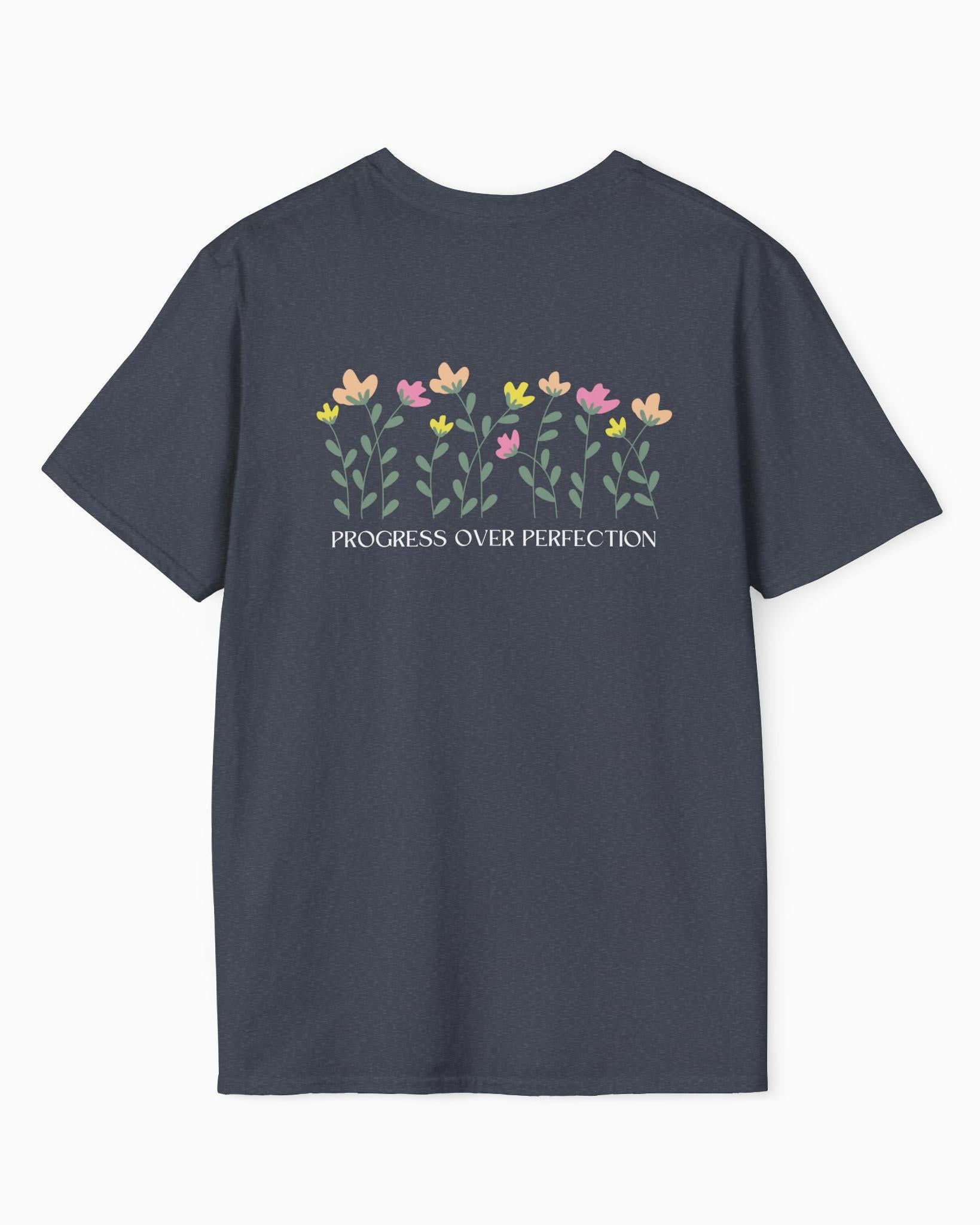 Progress over Perfection Tee w/ Back Print