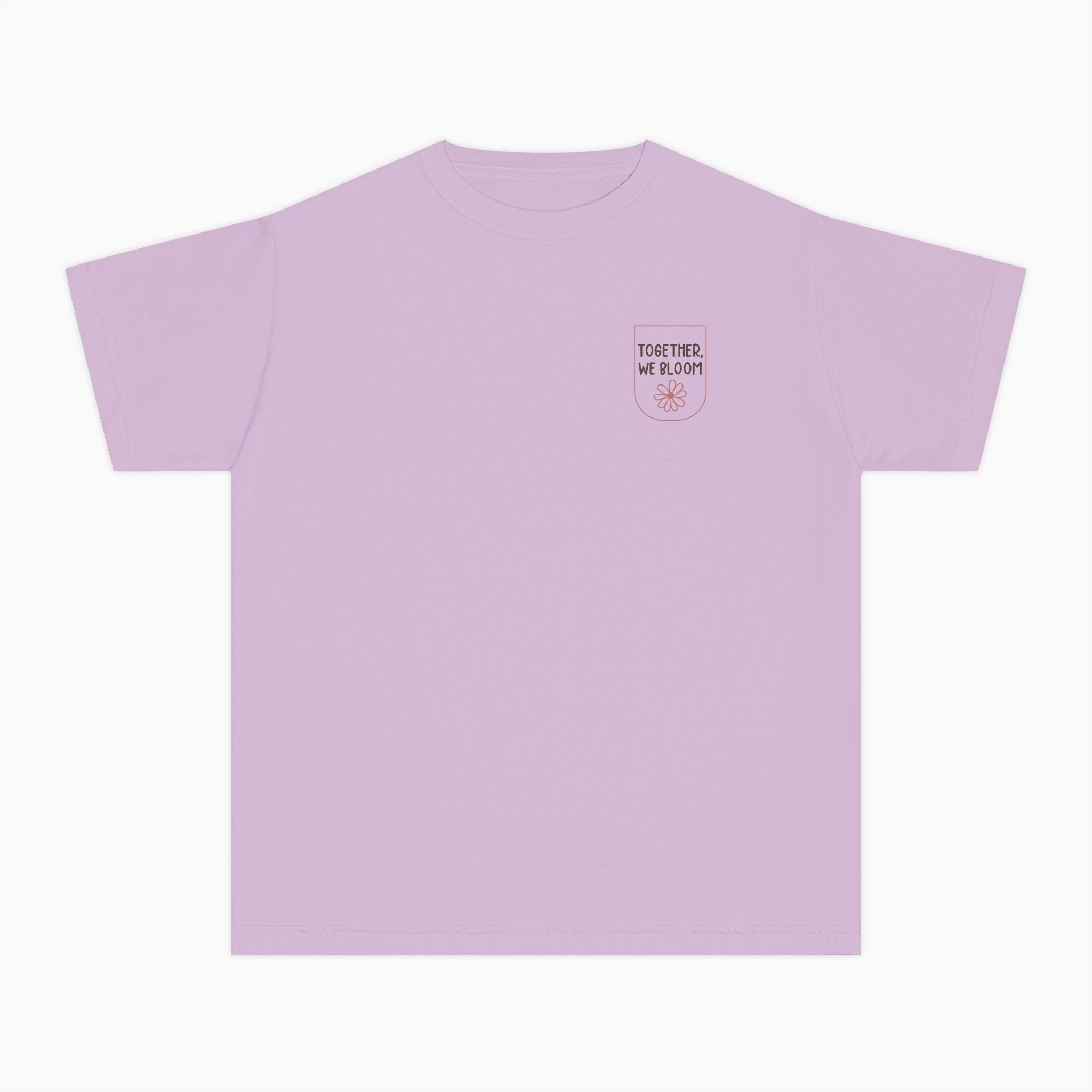 Together We Bloom Comfort Colors Youth Tee