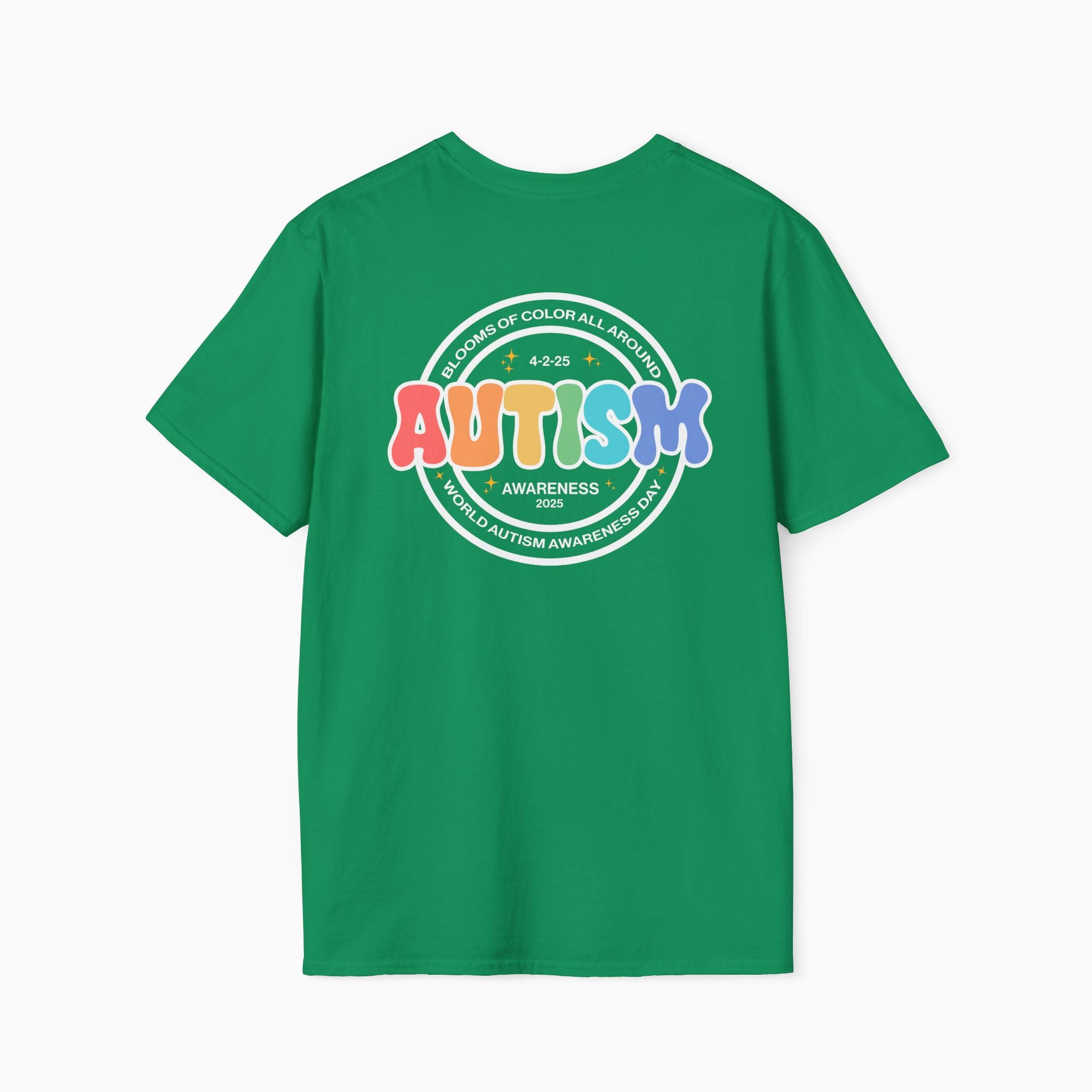 Autism Awareness 2025 - Blooms of Color All Around T-Shirt