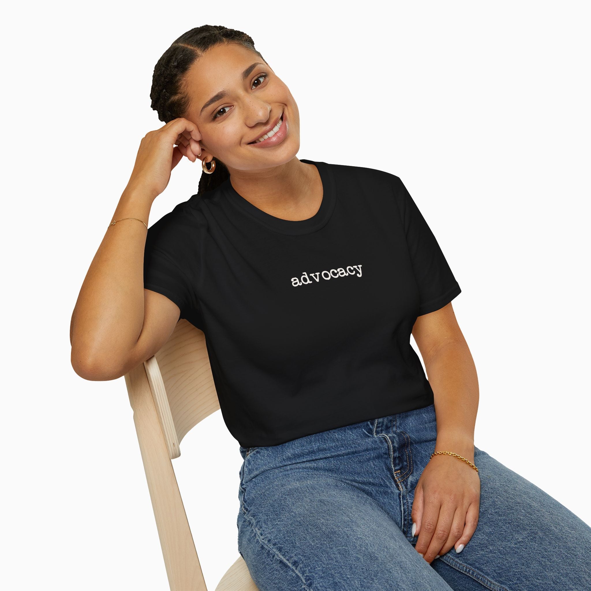 Advocacy Statement Tag-Free Tee