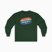 Autism Awareness 2025 - Brushstrokes of Awareness Long Sleeve Tee