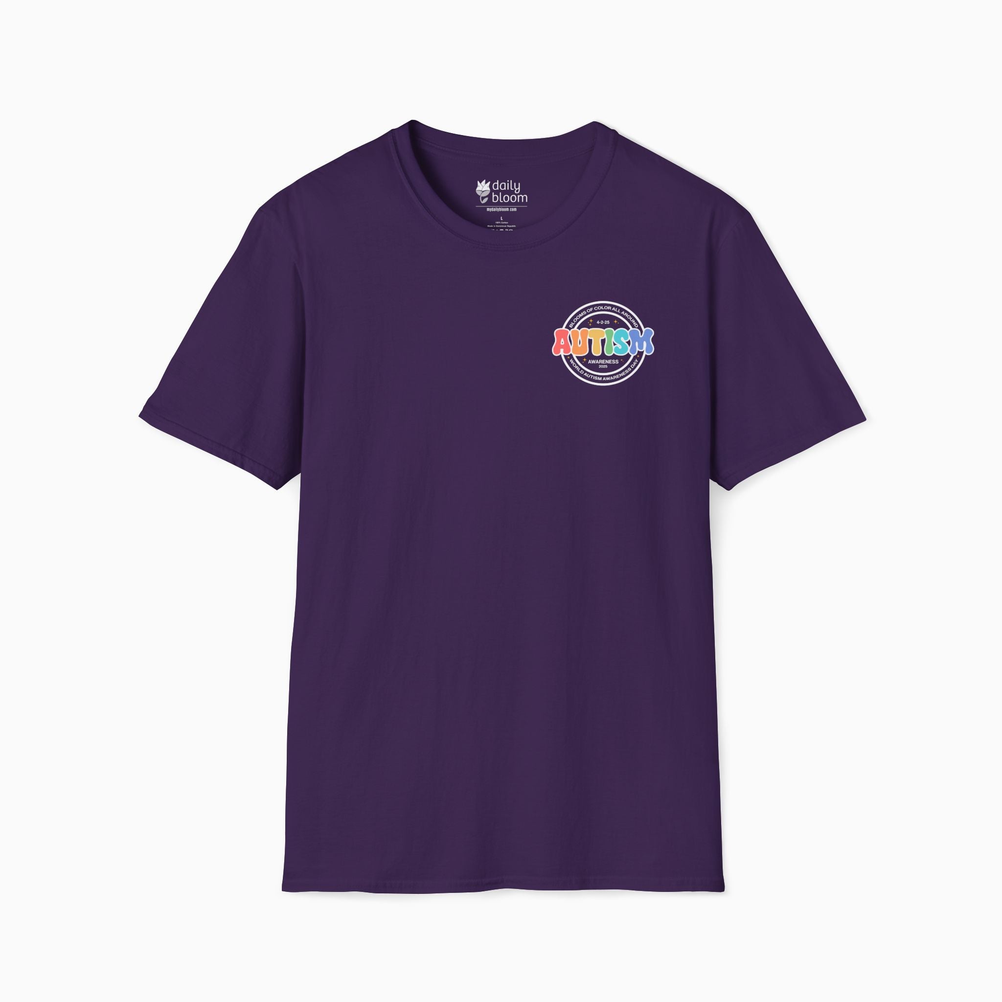 Autism Awareness 2025 - Blooms of Color All Around T-Shirt