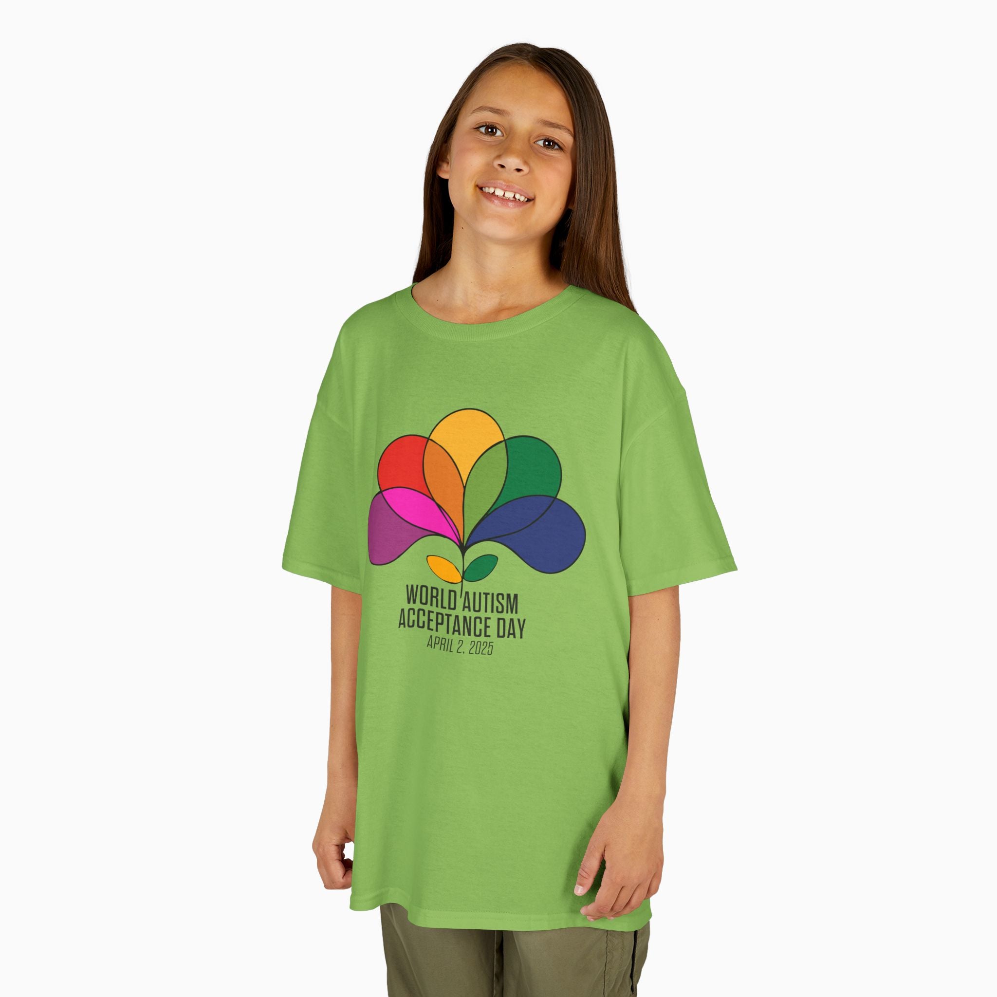 Autism Awareness 2025 - Spectrum in Bloom Youth T-Shirt