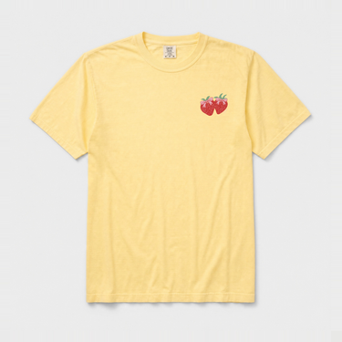 The Hard Days Make the Good Ones Sweeter Comfort Colors Tee Butter t-shirt, front