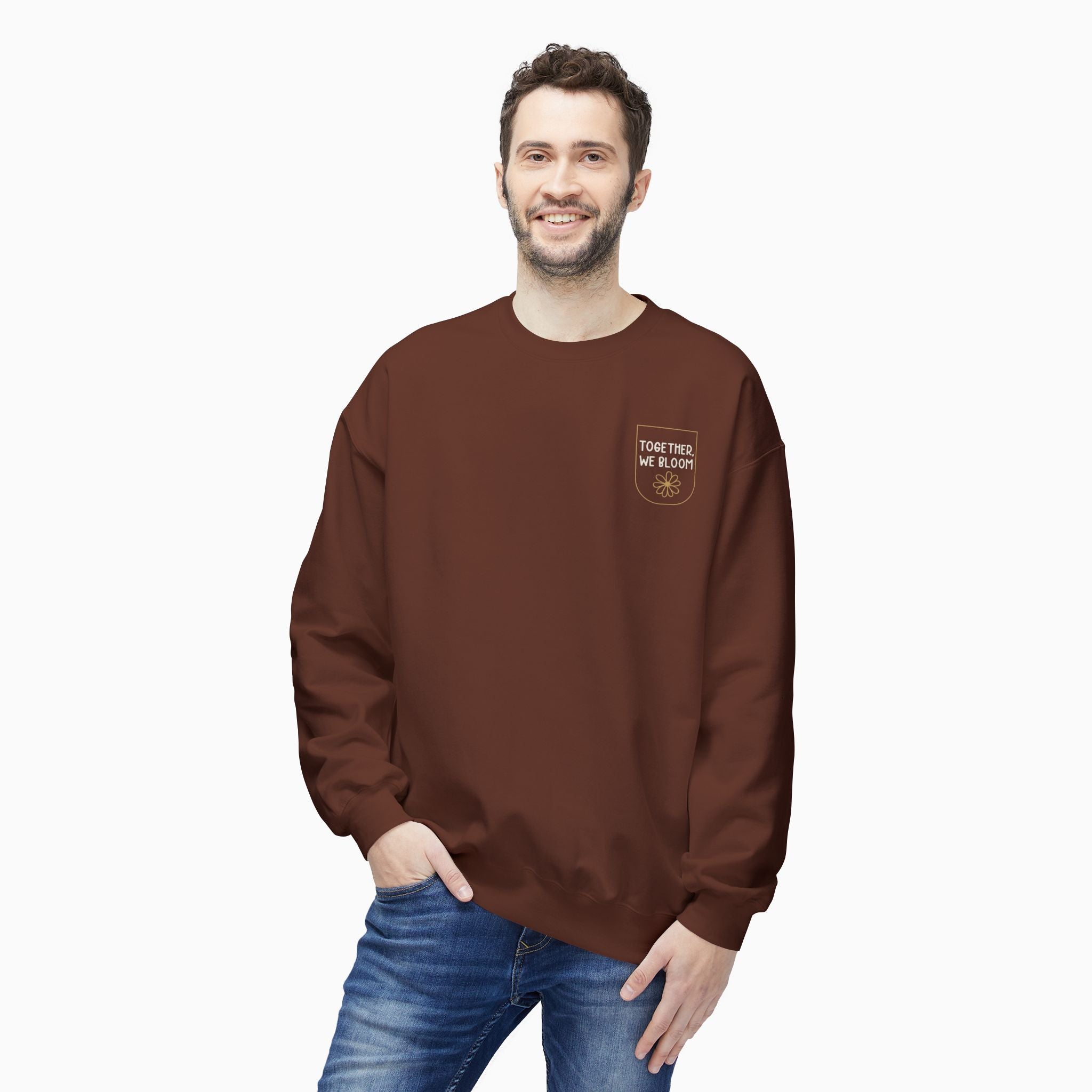 Together We Bloom Tag Free Sweatshirt