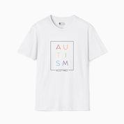 Autism Rainbow Acceptance Box Tee