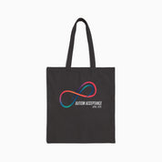 Autism Awareness 2025 - Loop of Acceptance Canvas Tote Bag