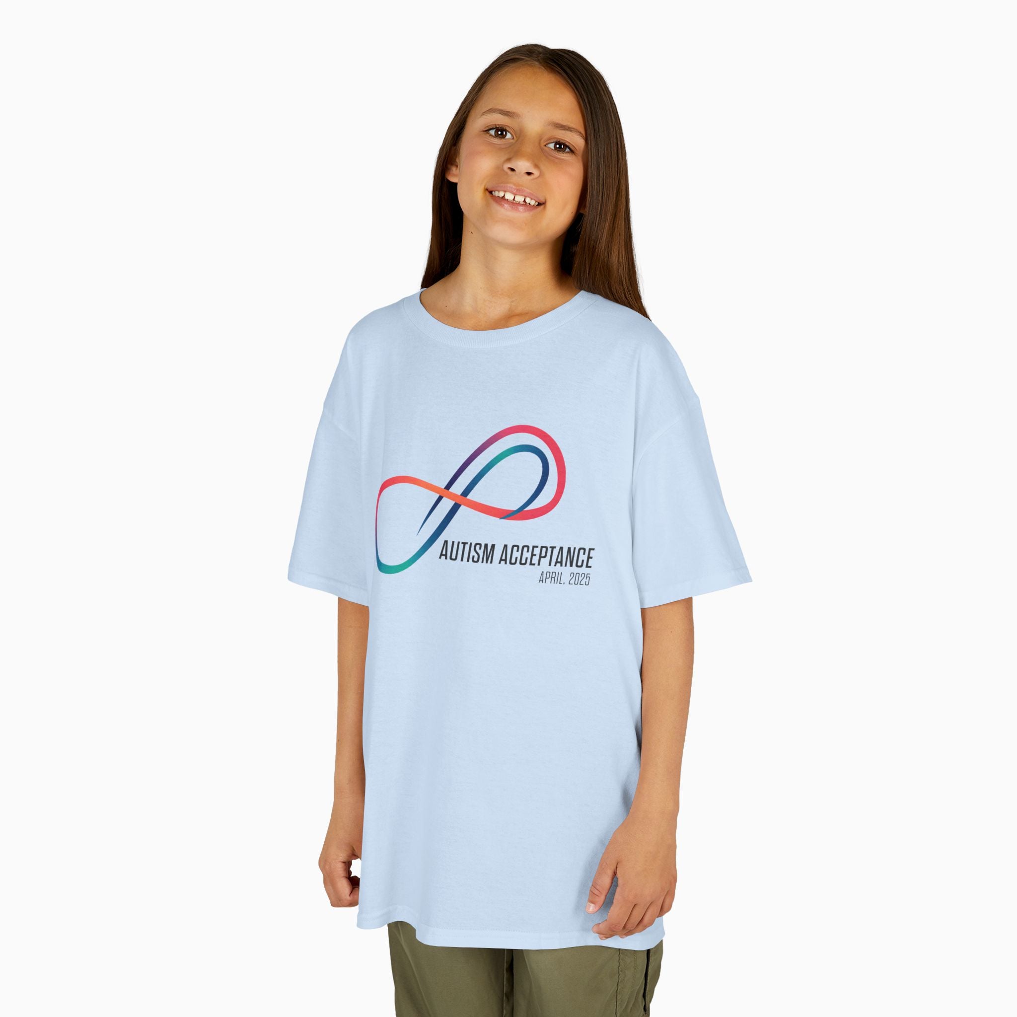 Autism Awareness 2025 - Loop of Acceptance Youth T-Shirt