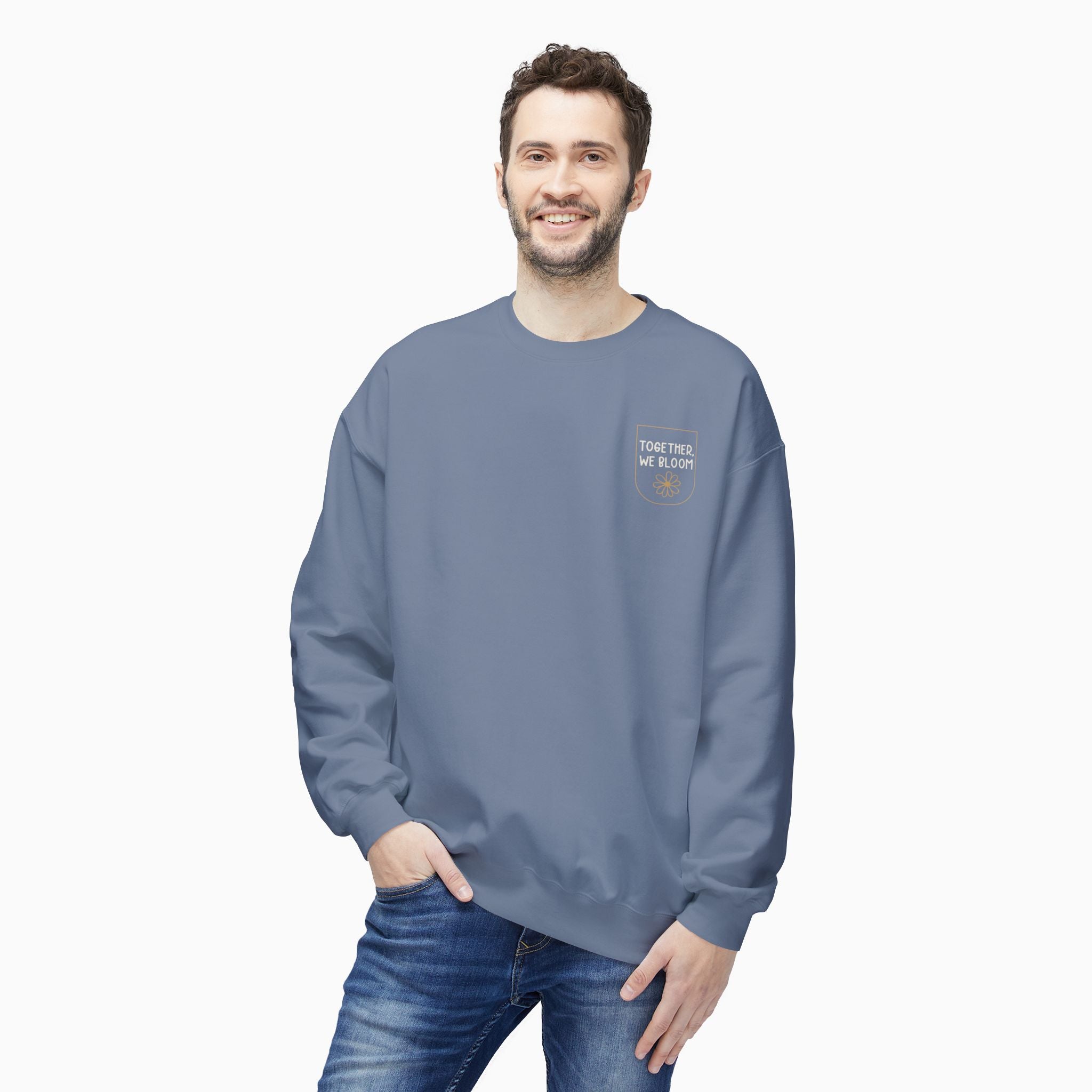 Together We Bloom Tag Free Sweatshirt