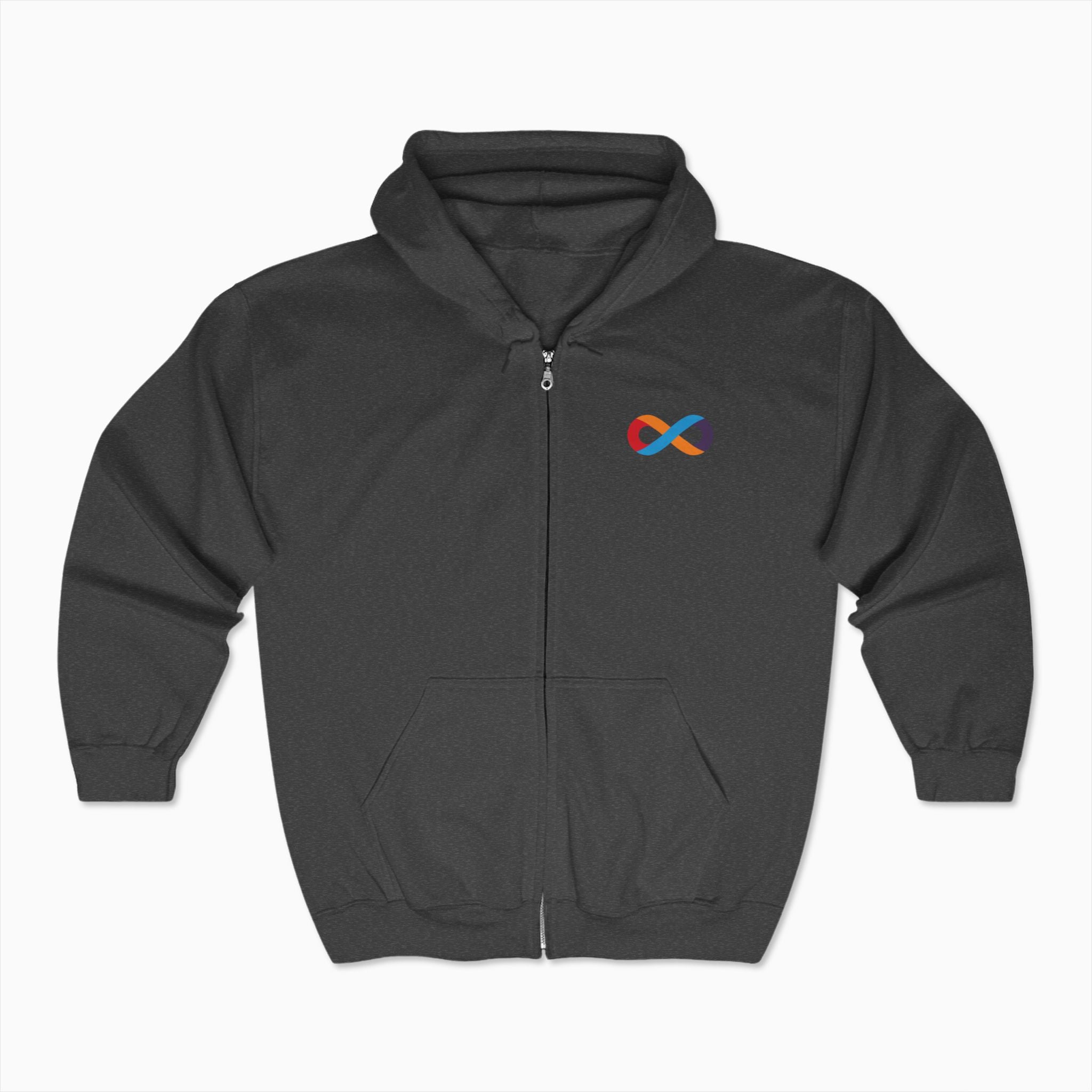 I Love Someone With Autism Zip Up Hoodie