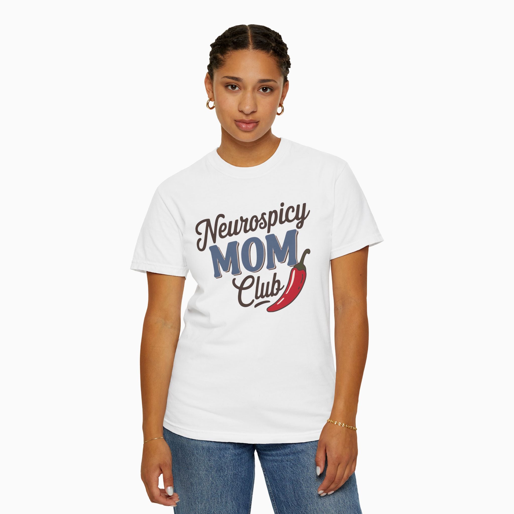 Neurospicy Mom Club Comfort Colors Tee
