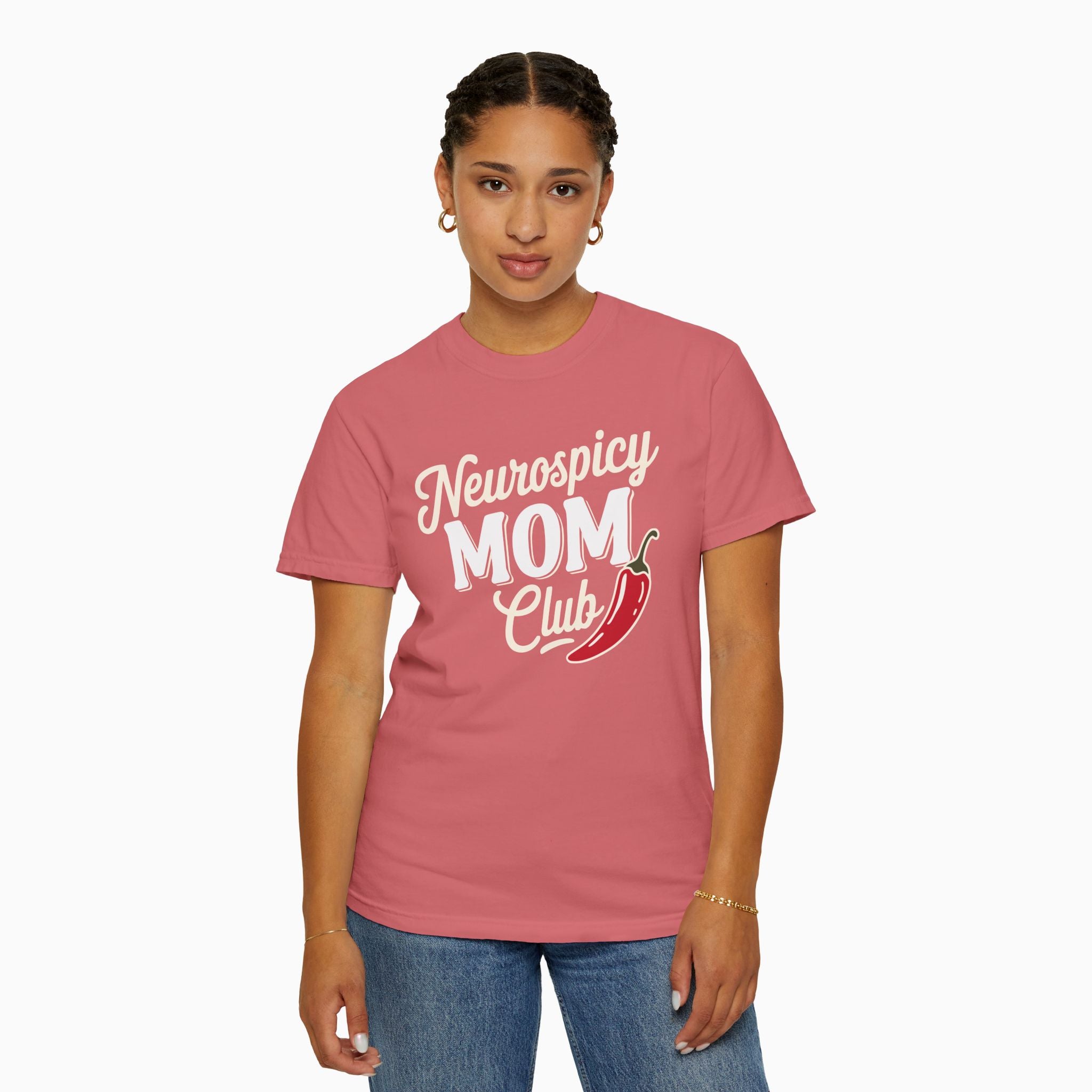 Neurospicy Mom Club Comfort Colors Tee