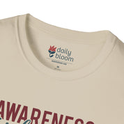 Awareness Informs Acceptance Transforms Tee-Neurodiversity, ADHD & Autism Awareness & Acceptance T-Shirt by Daily Bloom