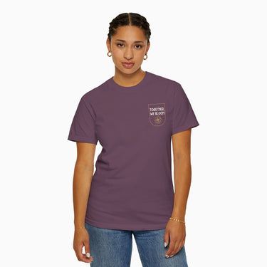 Autism T-Shirt - Together We Bloom Comfort Colors Tee - Daily Bloom