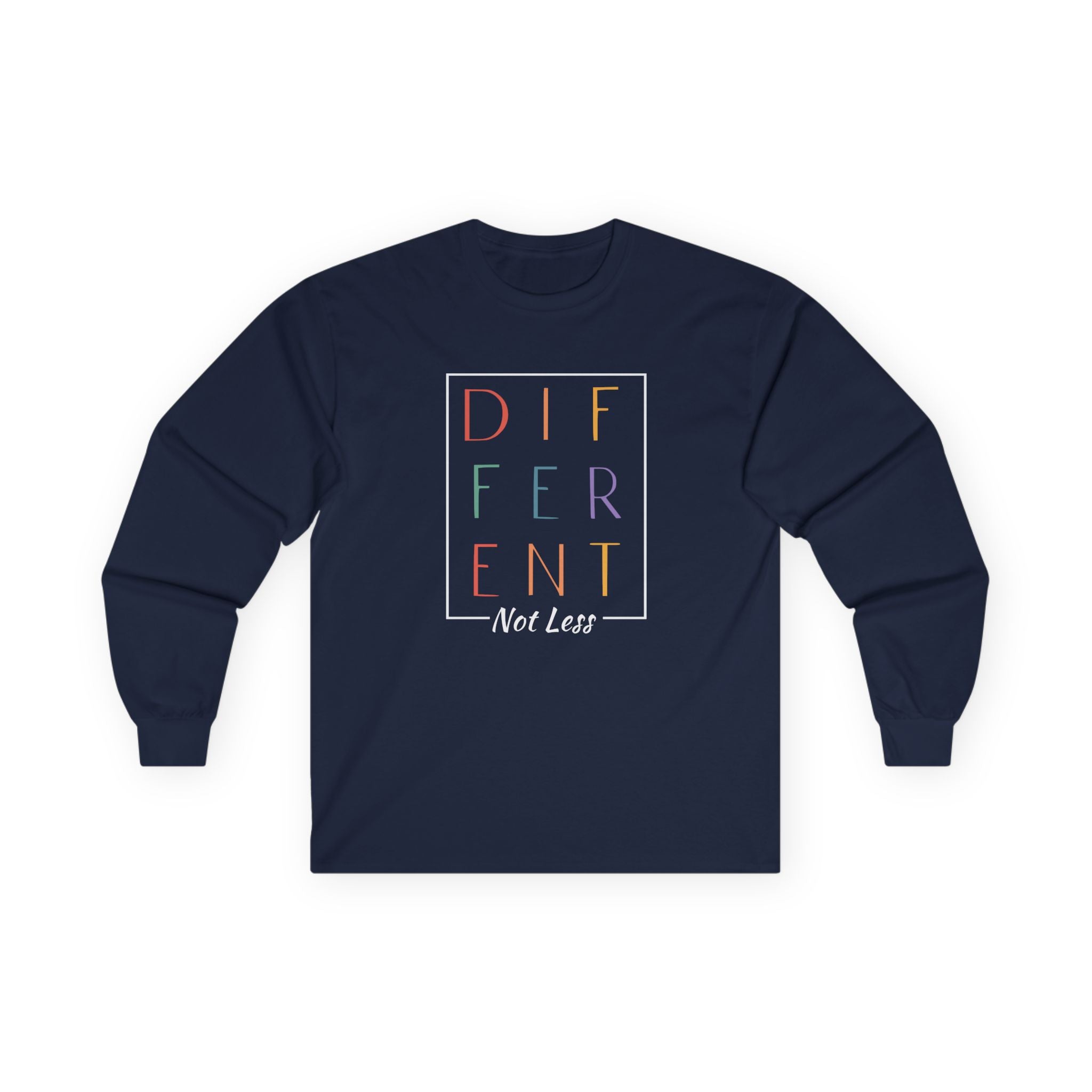 Autism Long - sleeve - Different Not Less Long Sleeve T-Shirt - Daily Bloom