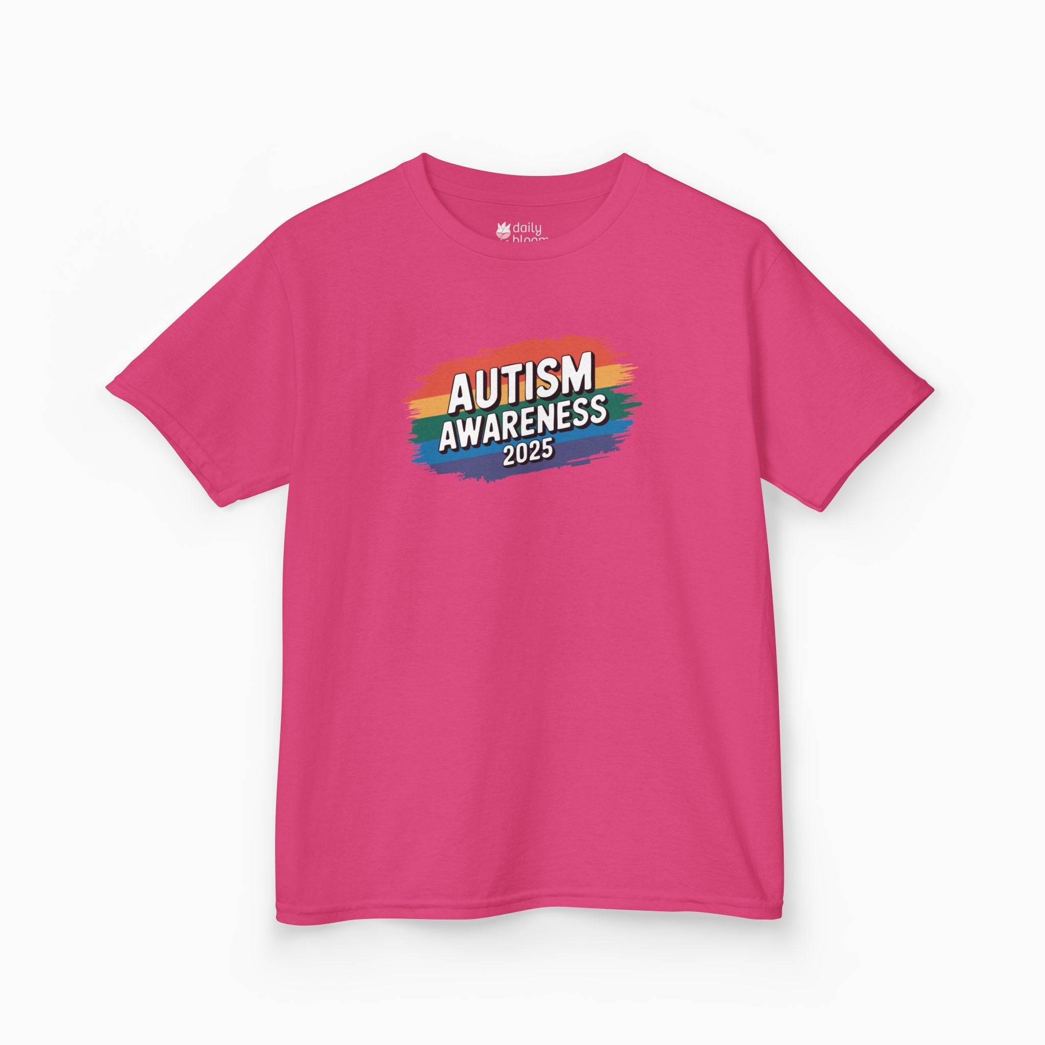 Autism Awareness 2025 - Brushstrokes of Awareness Youth T-Shirt