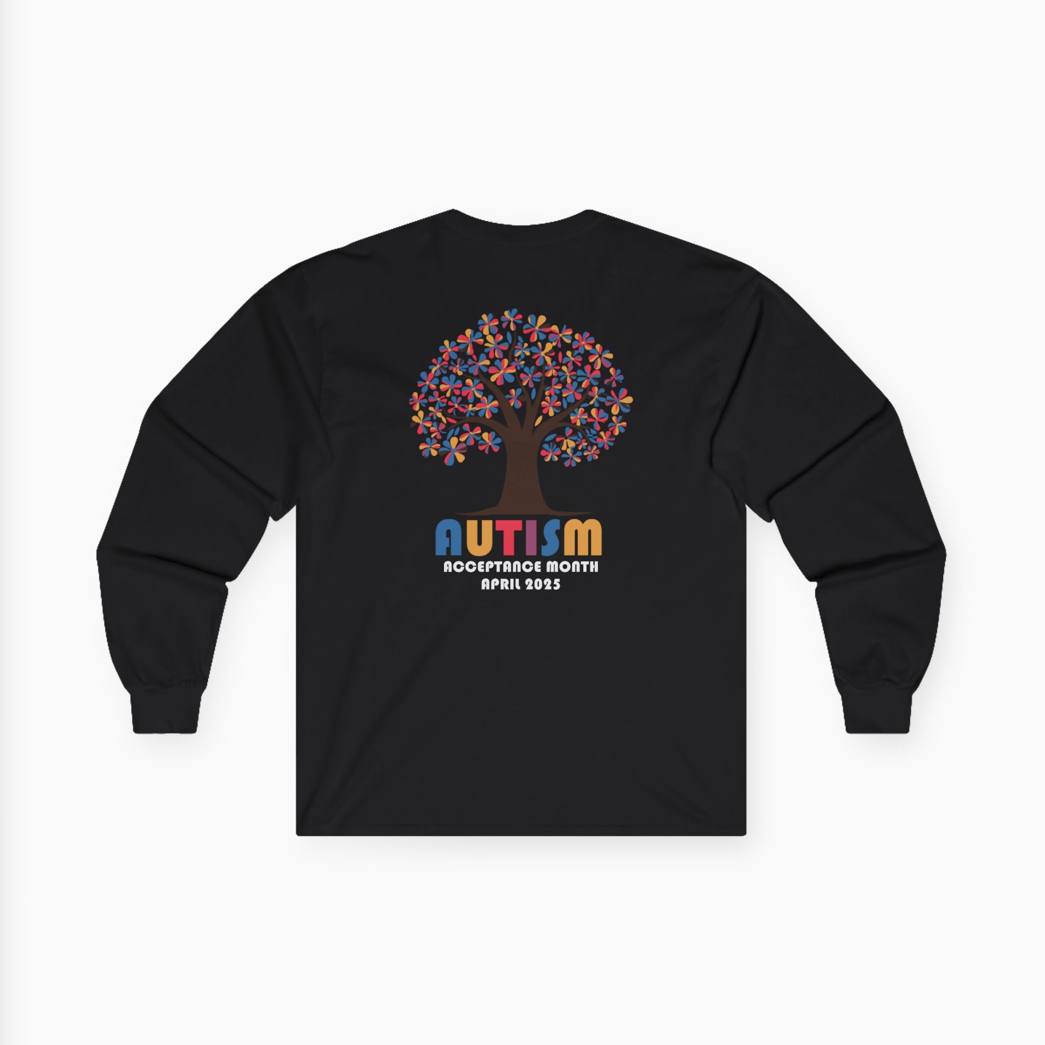Autism Awareness 2025 - Tree of Acceptance Long Sleeve Tee