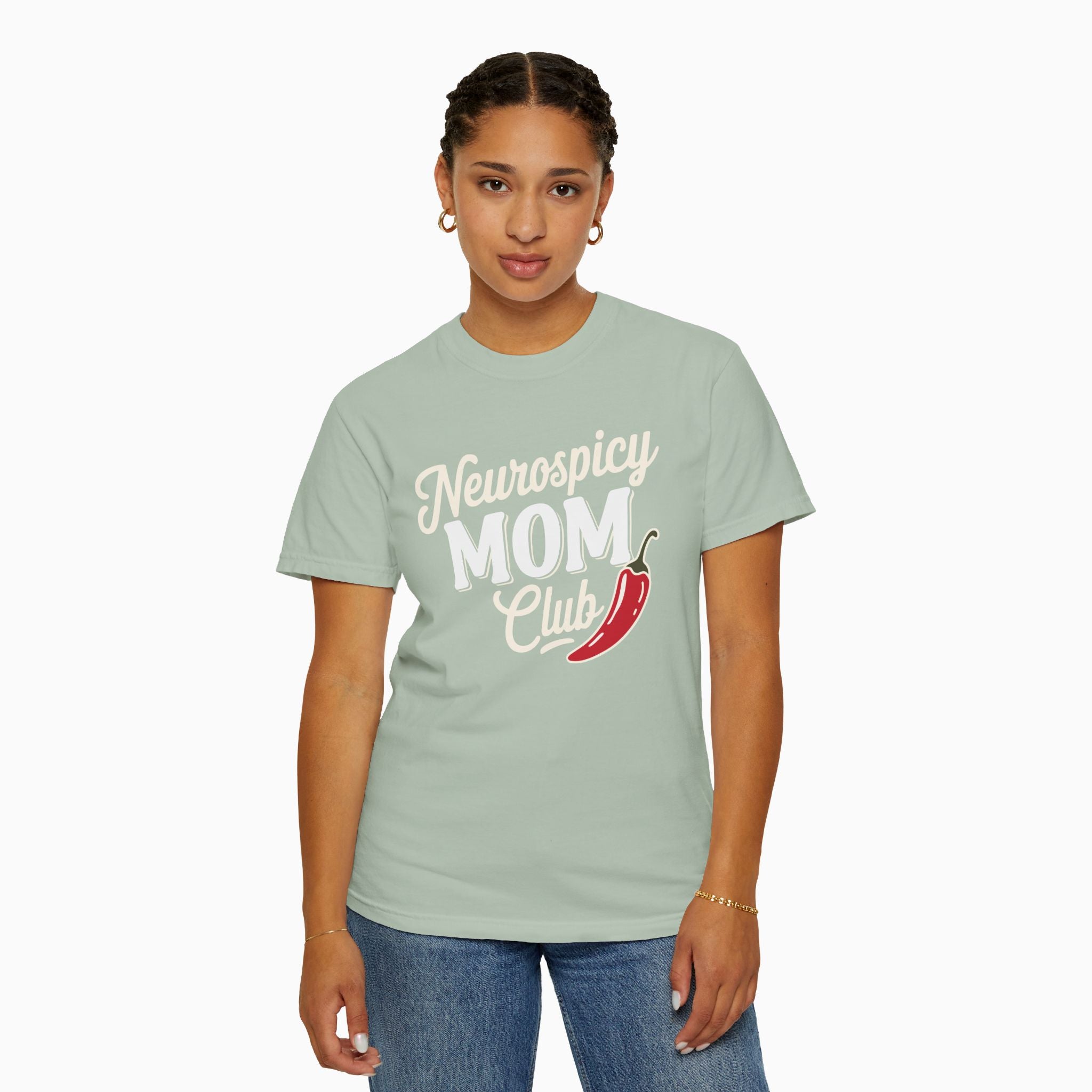 Neurospicy Mom Club Comfort Colors Tee