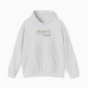 Accept Adapt Advocate Rainbow Love Heart Hoodie
