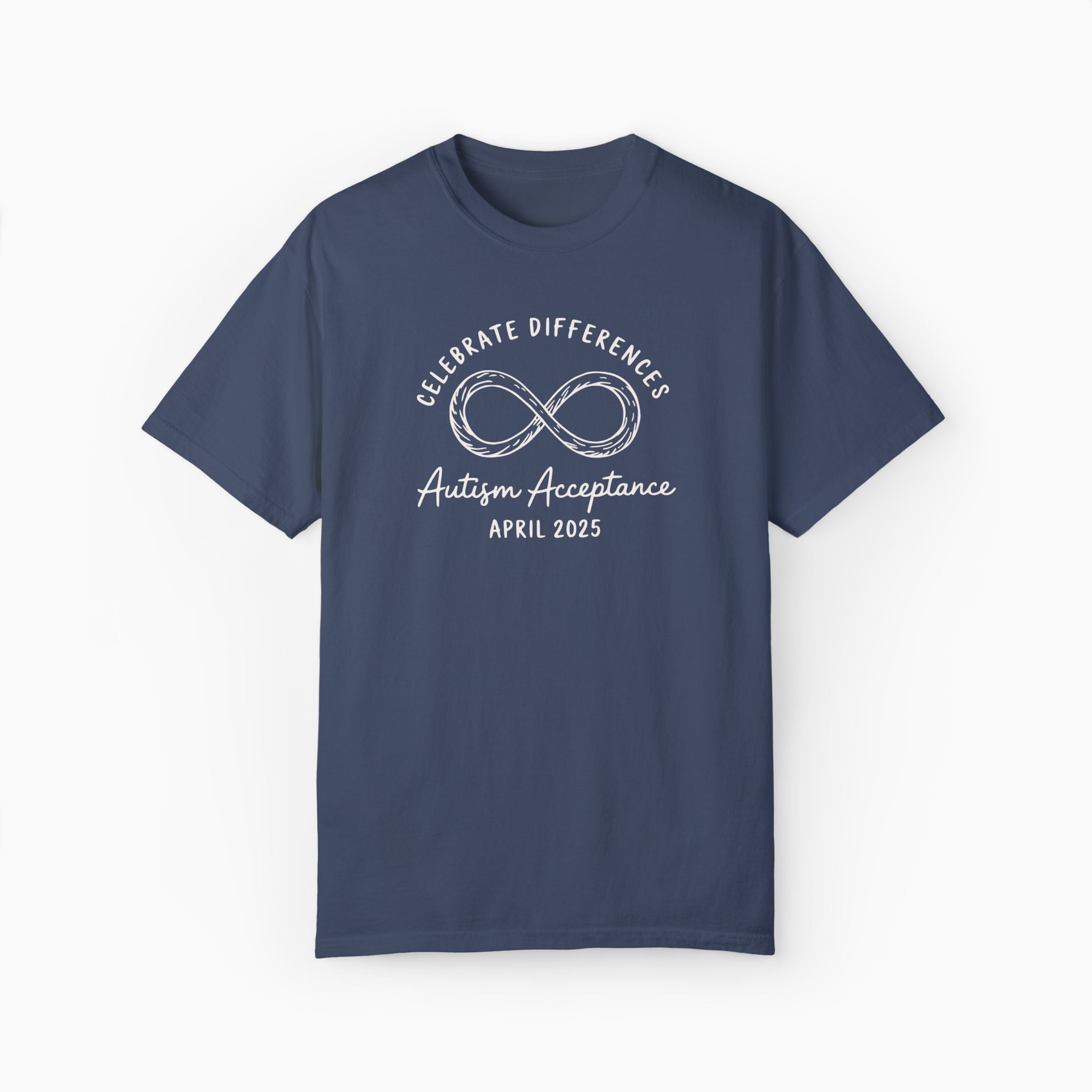 Autism Awareness 2025 - Celebrate Differences Comfort Colors T-Shirt