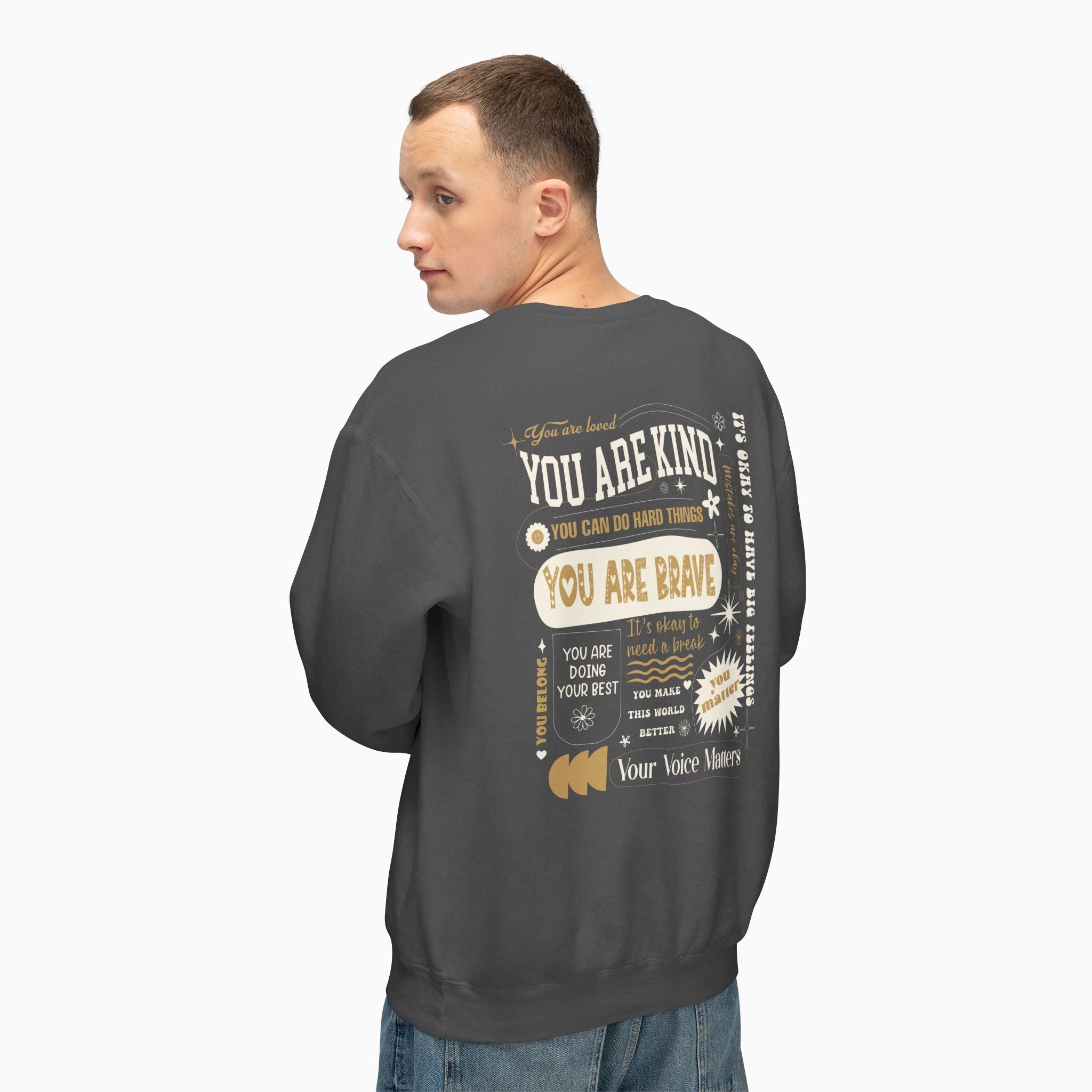 Together We Bloom Comfort Colors Lightweight Sweatshirt